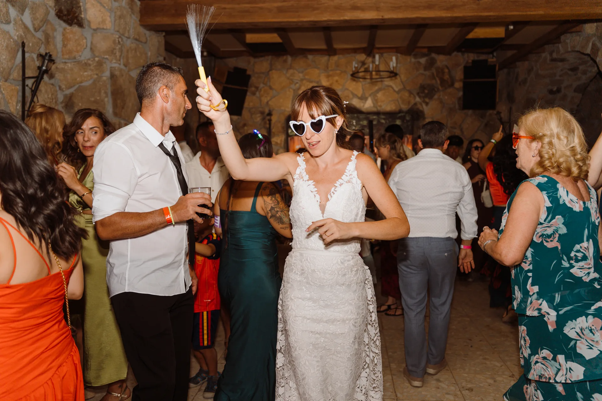 Boda de Cris e Iván en Pazo de Lama, Navaluenga