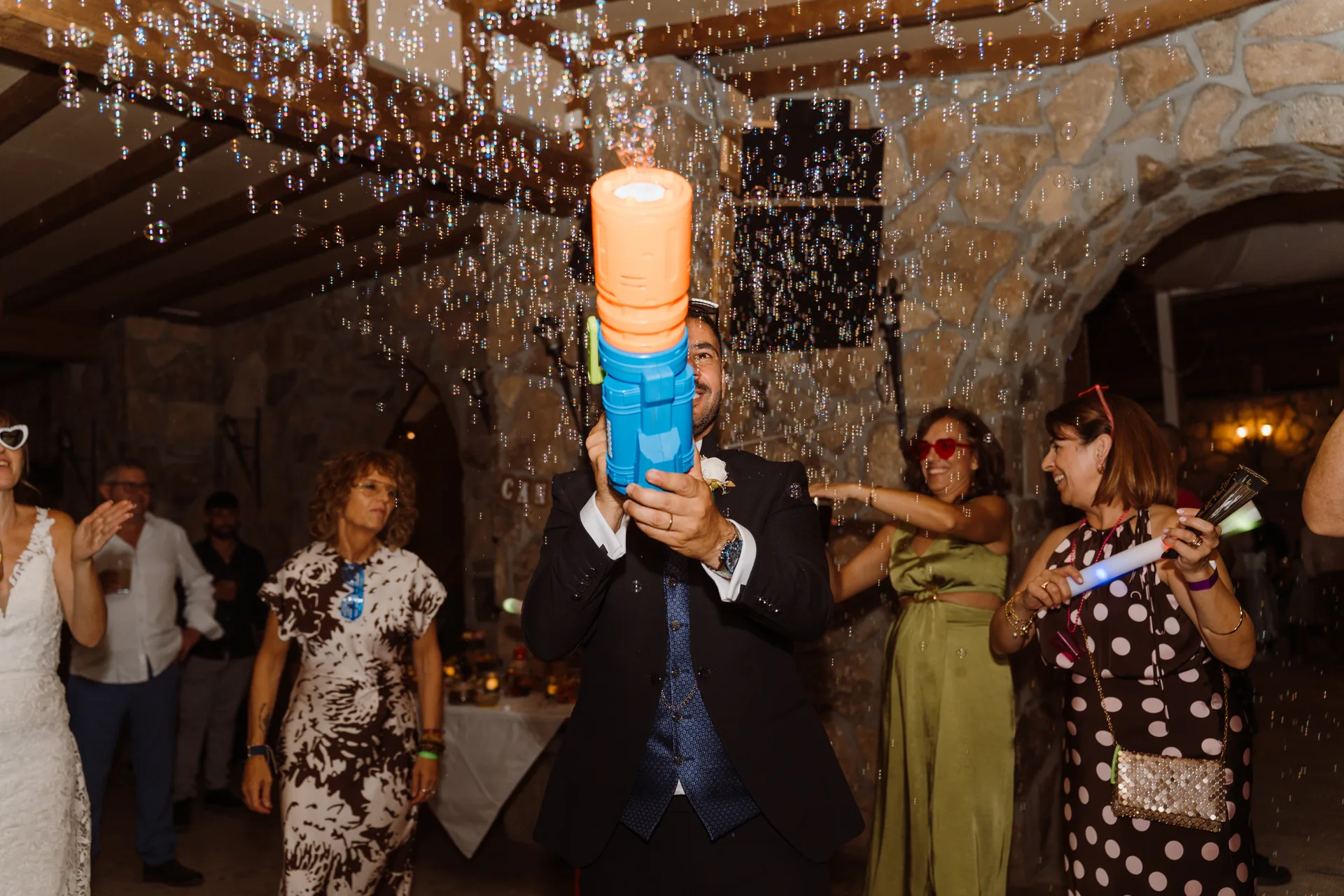 Boda de Cris e Iván en Pazo de Lama, Navaluenga
