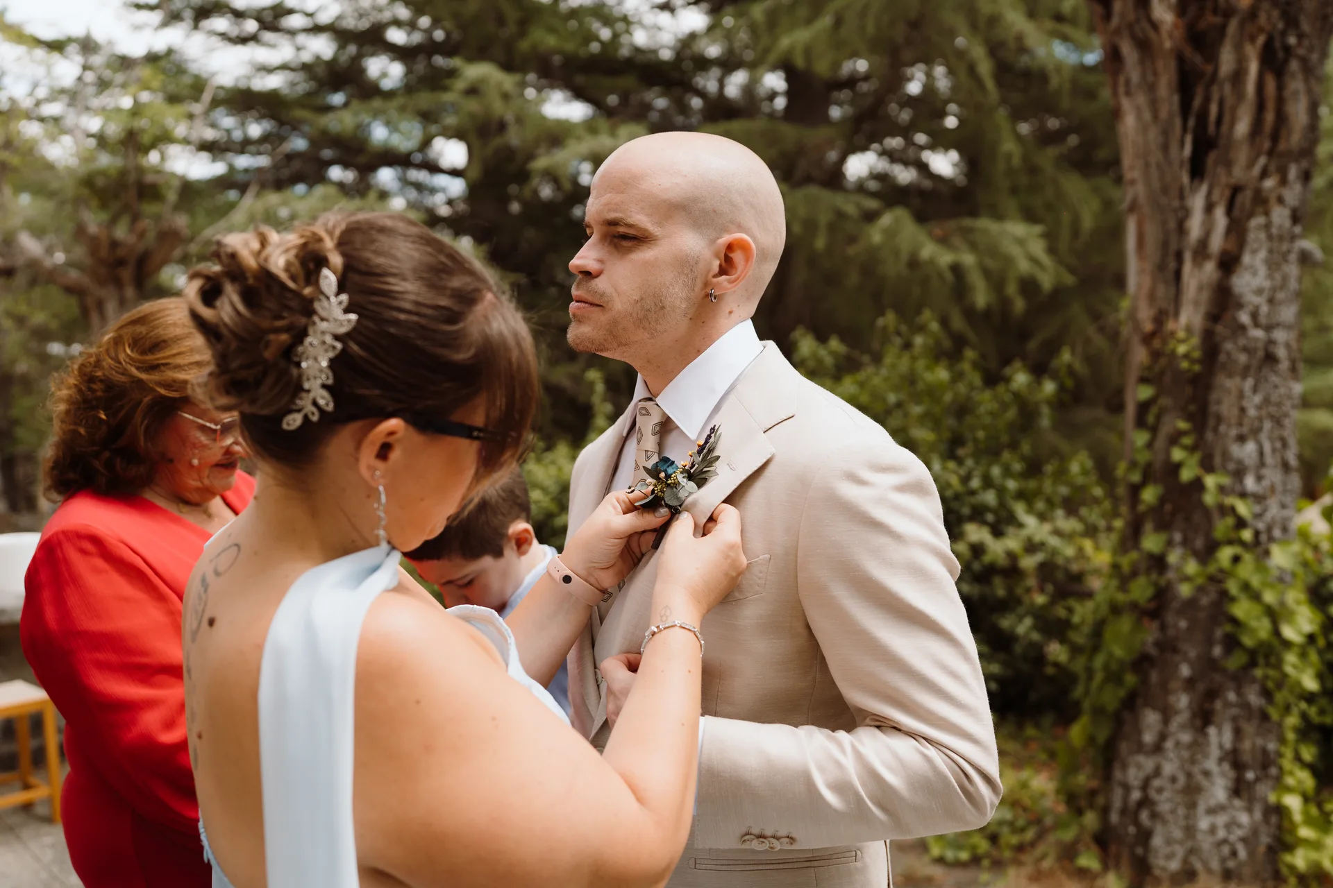 Boda de Sara y Raúl en La Granja de Lozoya