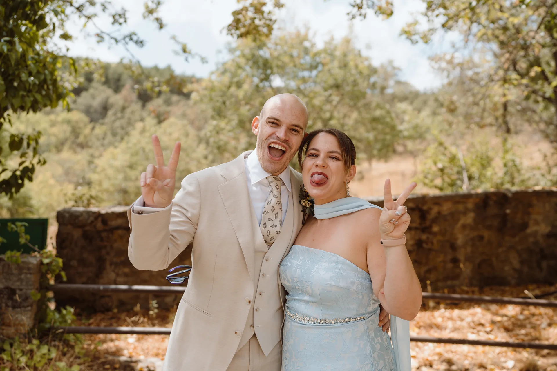 Boda de Sara y Raúl en La Granja de Lozoya
