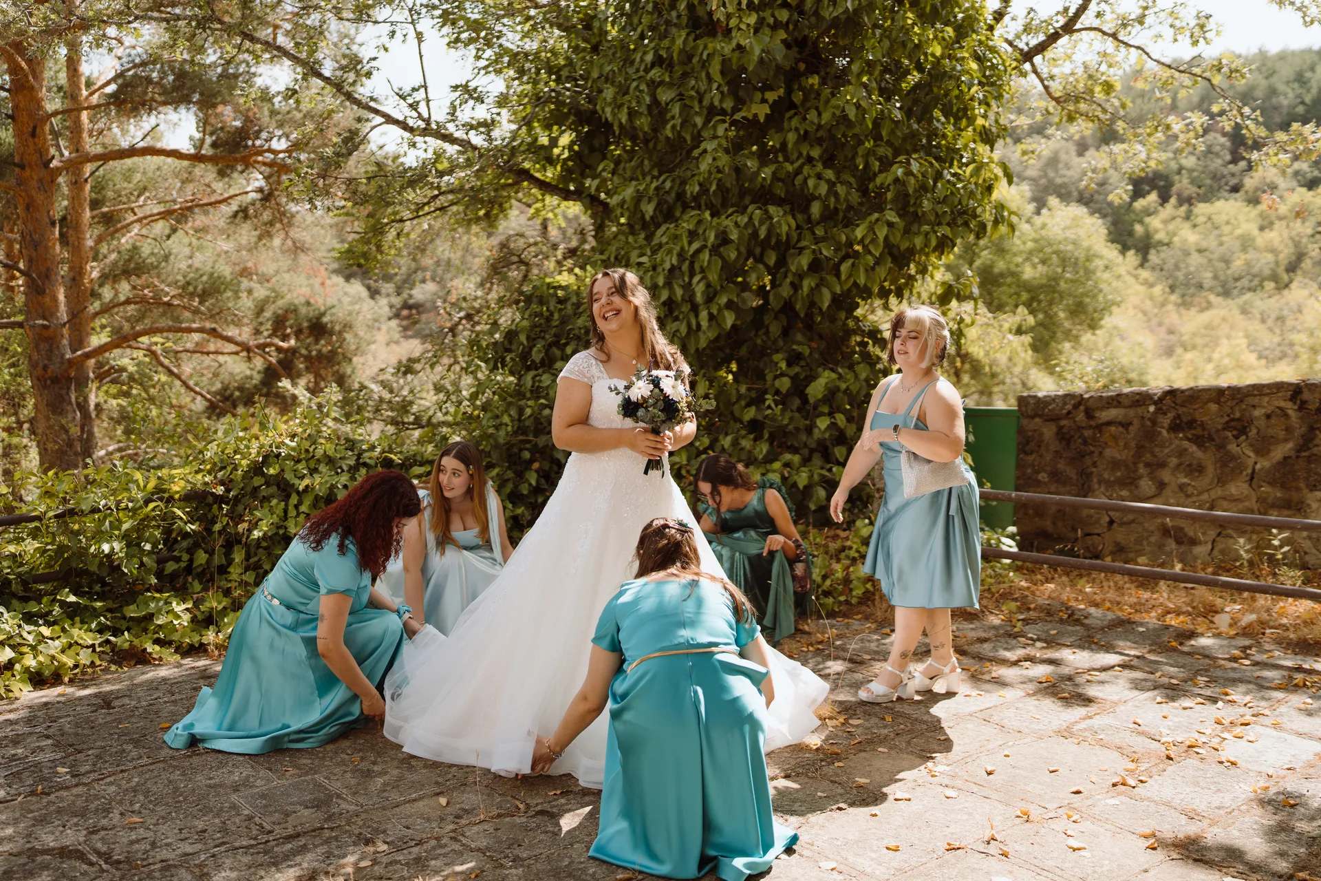 Boda de Sara y Raúl en La Granja de Lozoya