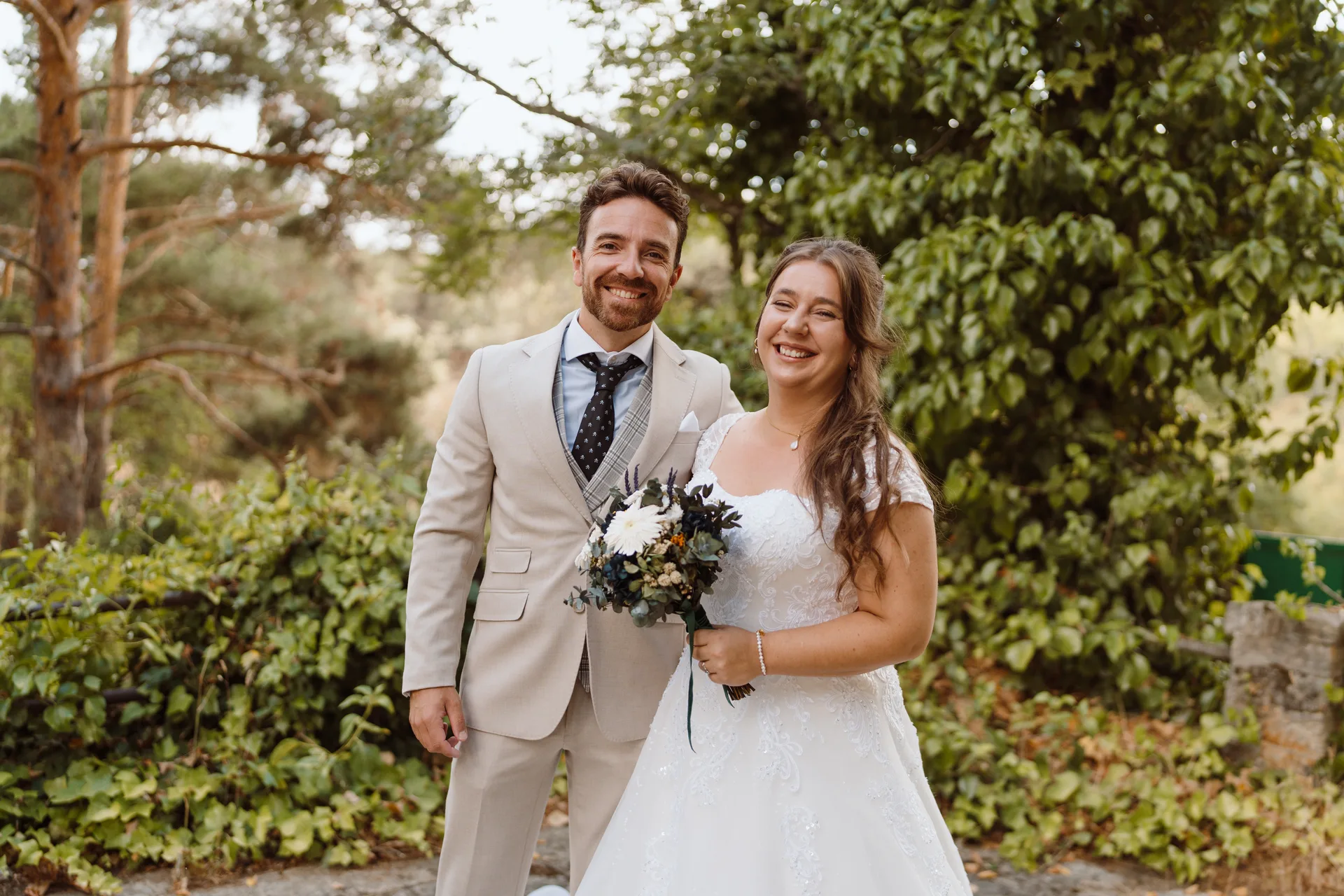 Boda de Sara y Raúl en La Granja de Lozoya