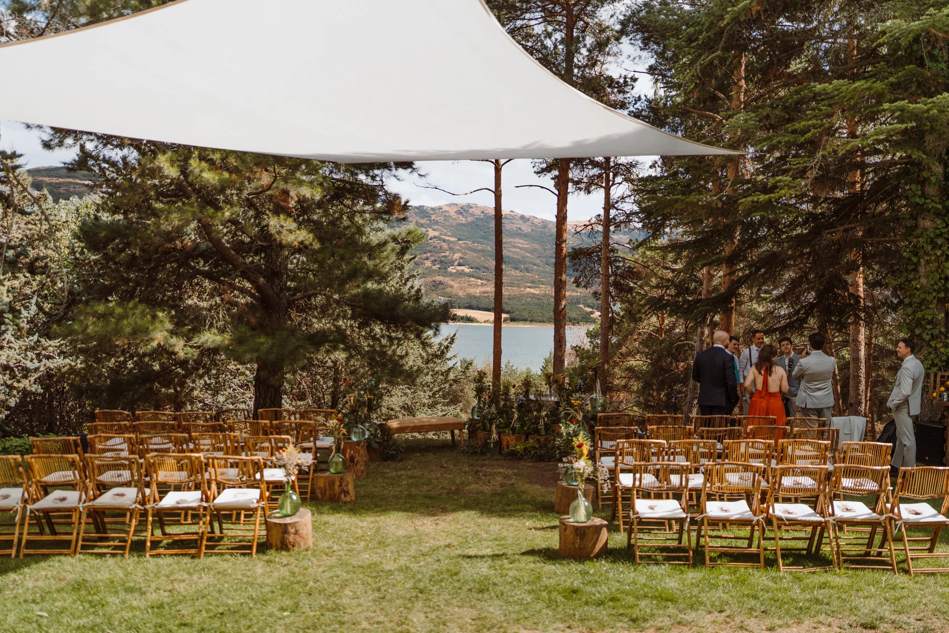 Boda de Sara y Raúl en La Granja de Lozoya