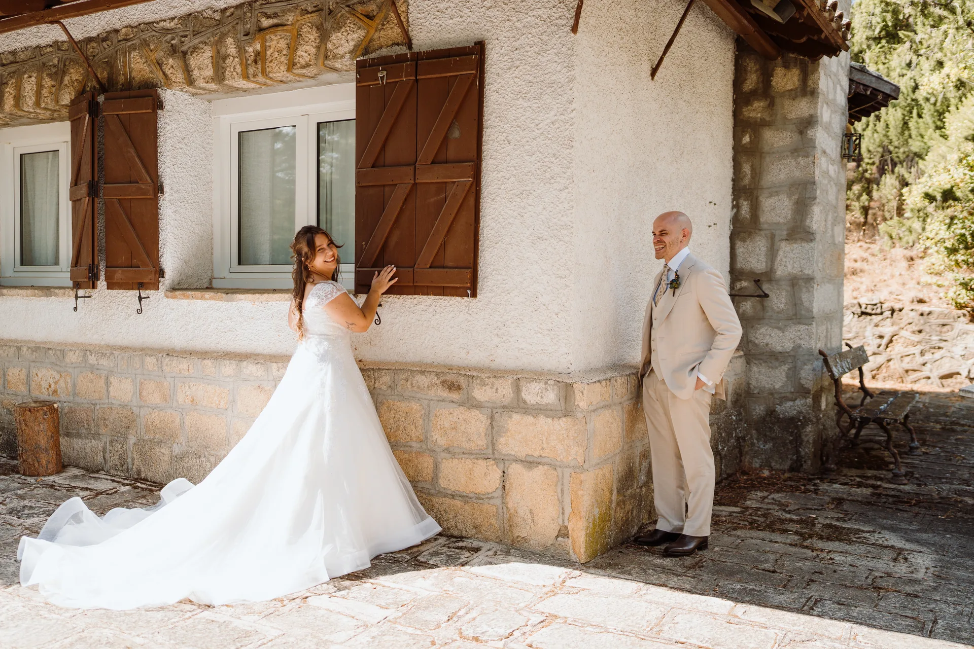Boda de Sara y Raúl en La Granja de Lozoya