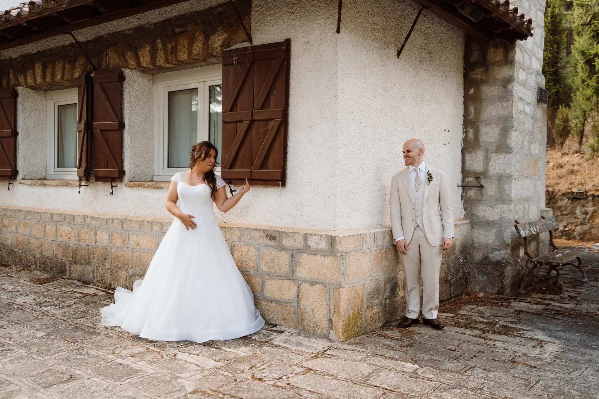 Boda de Sara y Raúl en La Granja de Lozoya