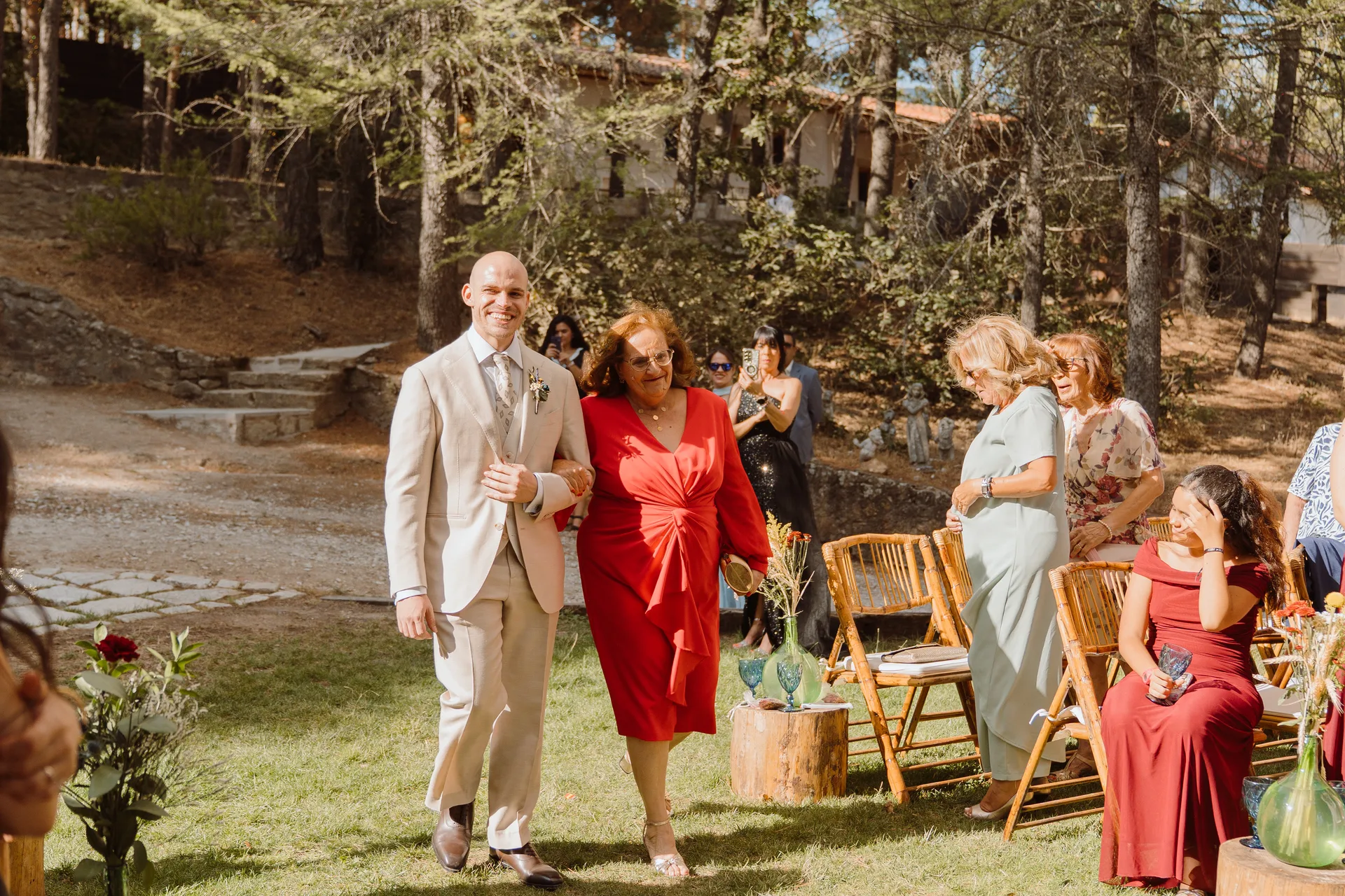 Boda de Sara y Raúl en La Granja de Lozoya