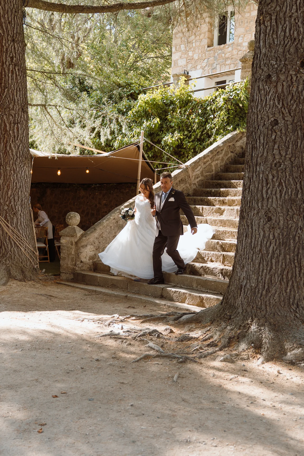 Boda de Sara y Raúl en La Granja de Lozoya