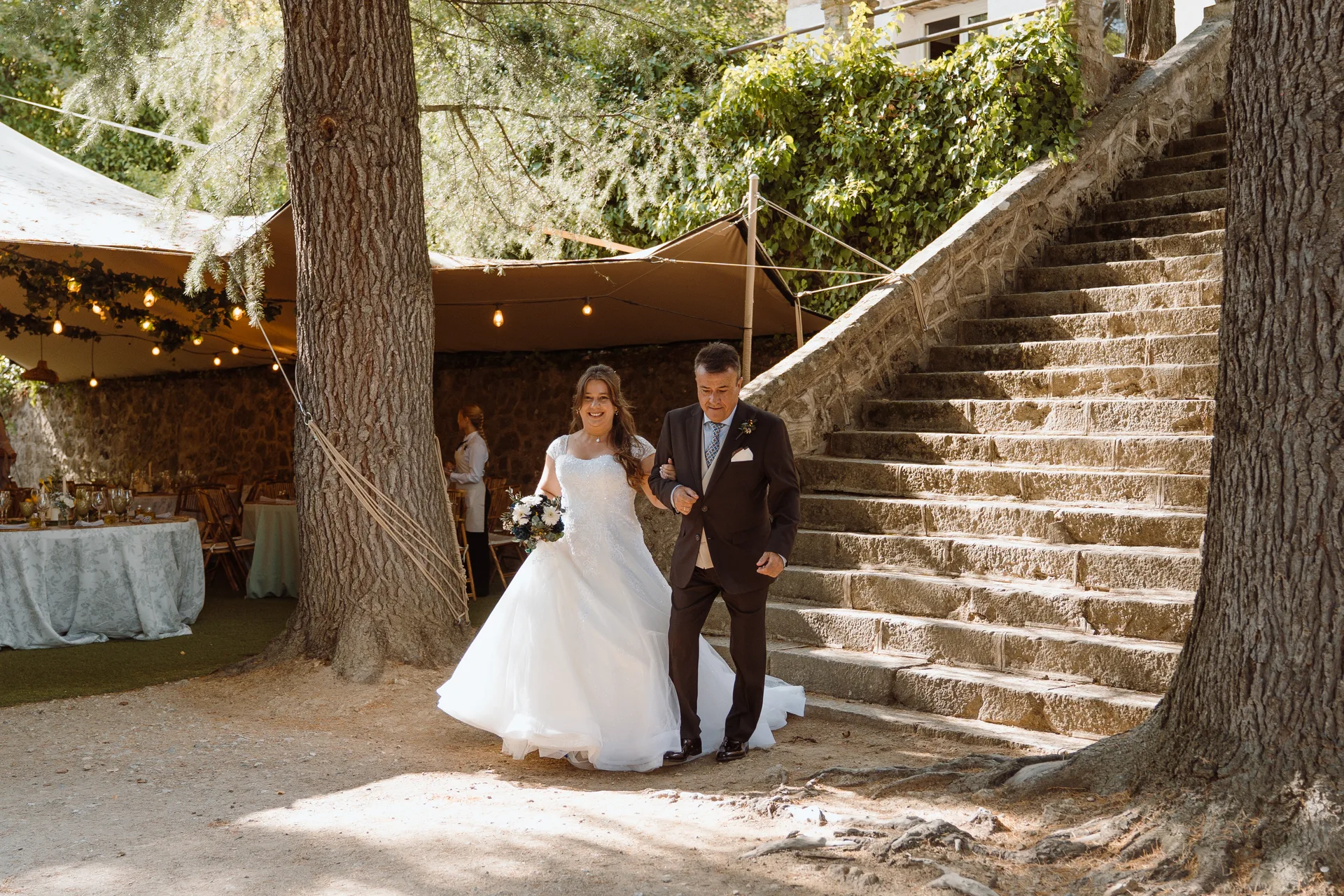 Boda de Sara y Raúl en La Granja de Lozoya