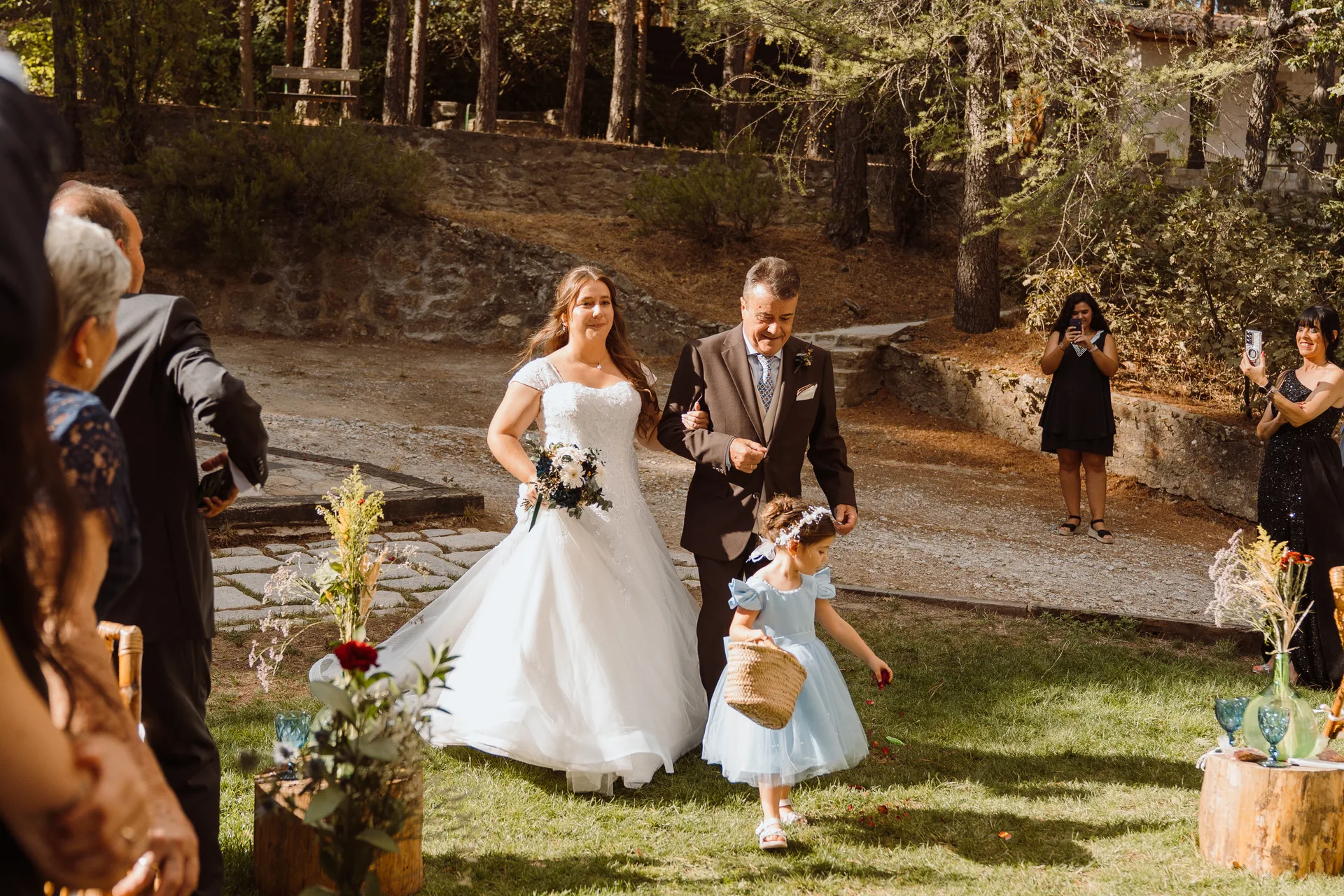 Boda de Sara y Raúl en La Granja de Lozoya