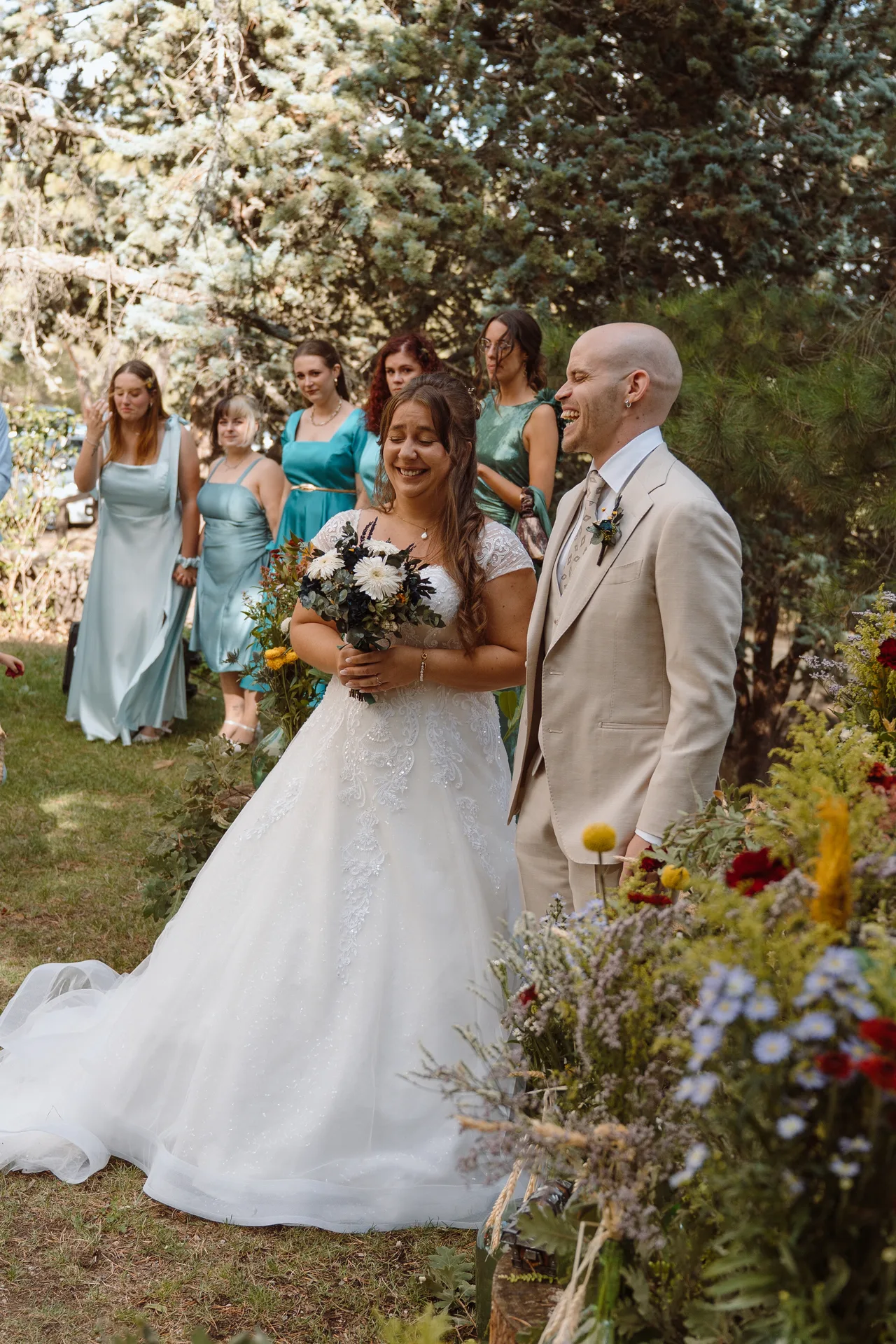 Boda de Sara y Raúl en La Granja de Lozoya