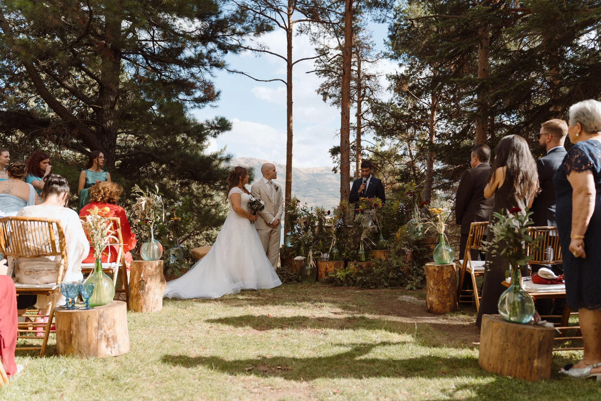 Boda de Sara y Raúl en La Granja de Lozoya