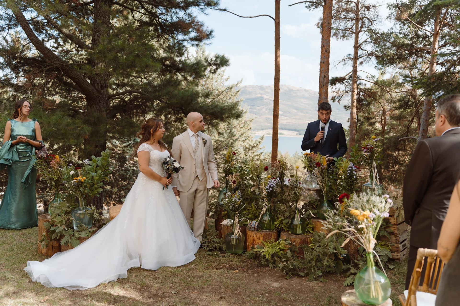 Boda de Sara y Raúl en La Granja de Lozoya