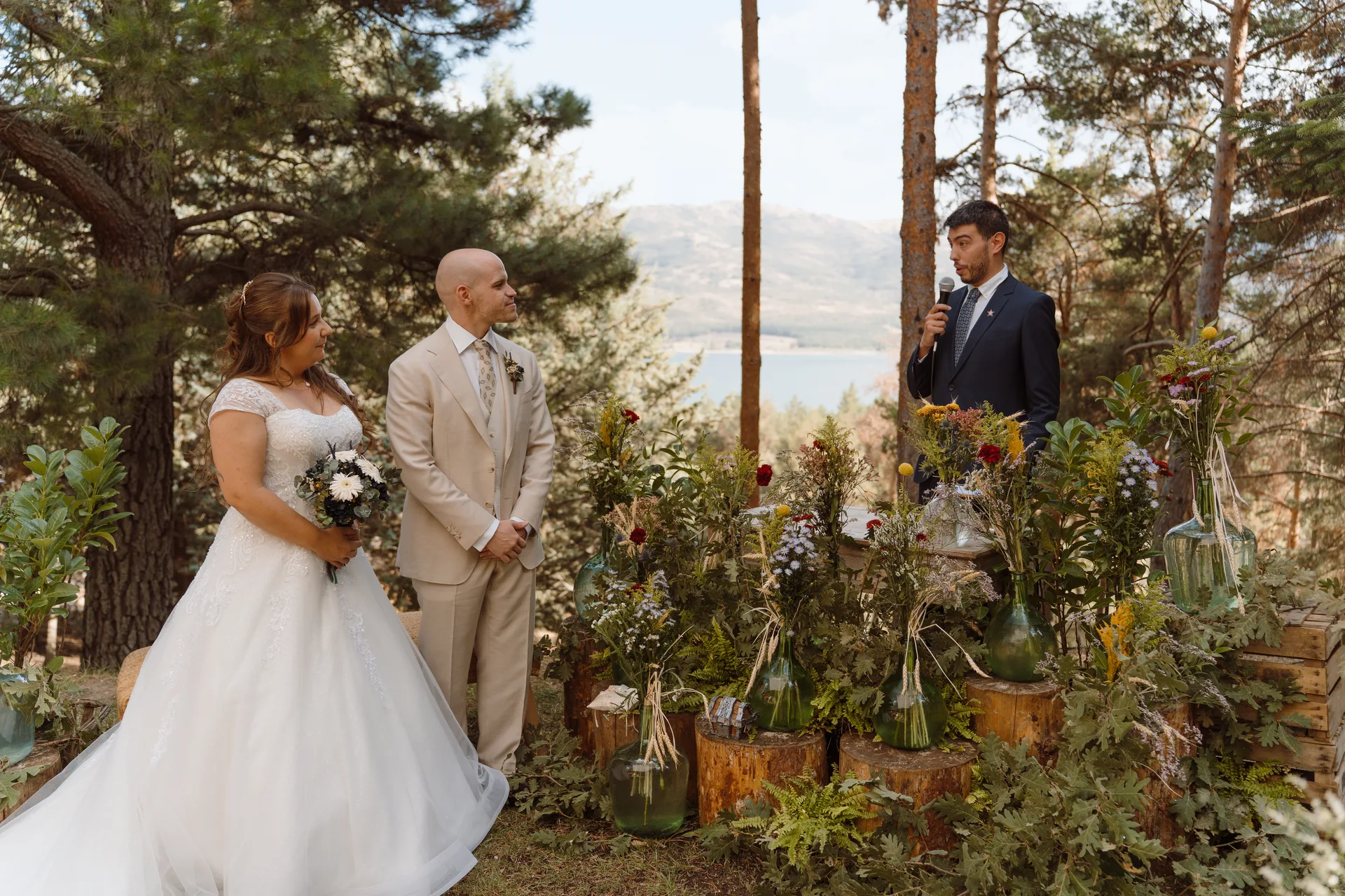Boda de Sara y Raúl en La Granja de Lozoya