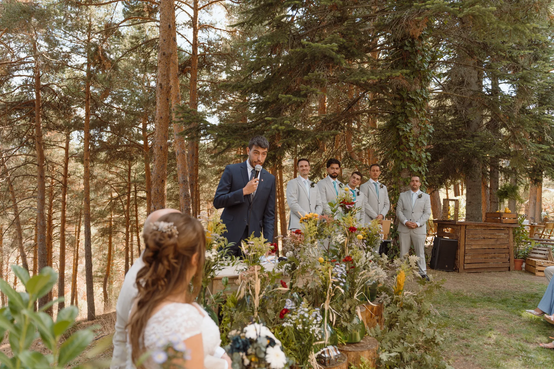 Boda de Sara y Raúl en La Granja de Lozoya