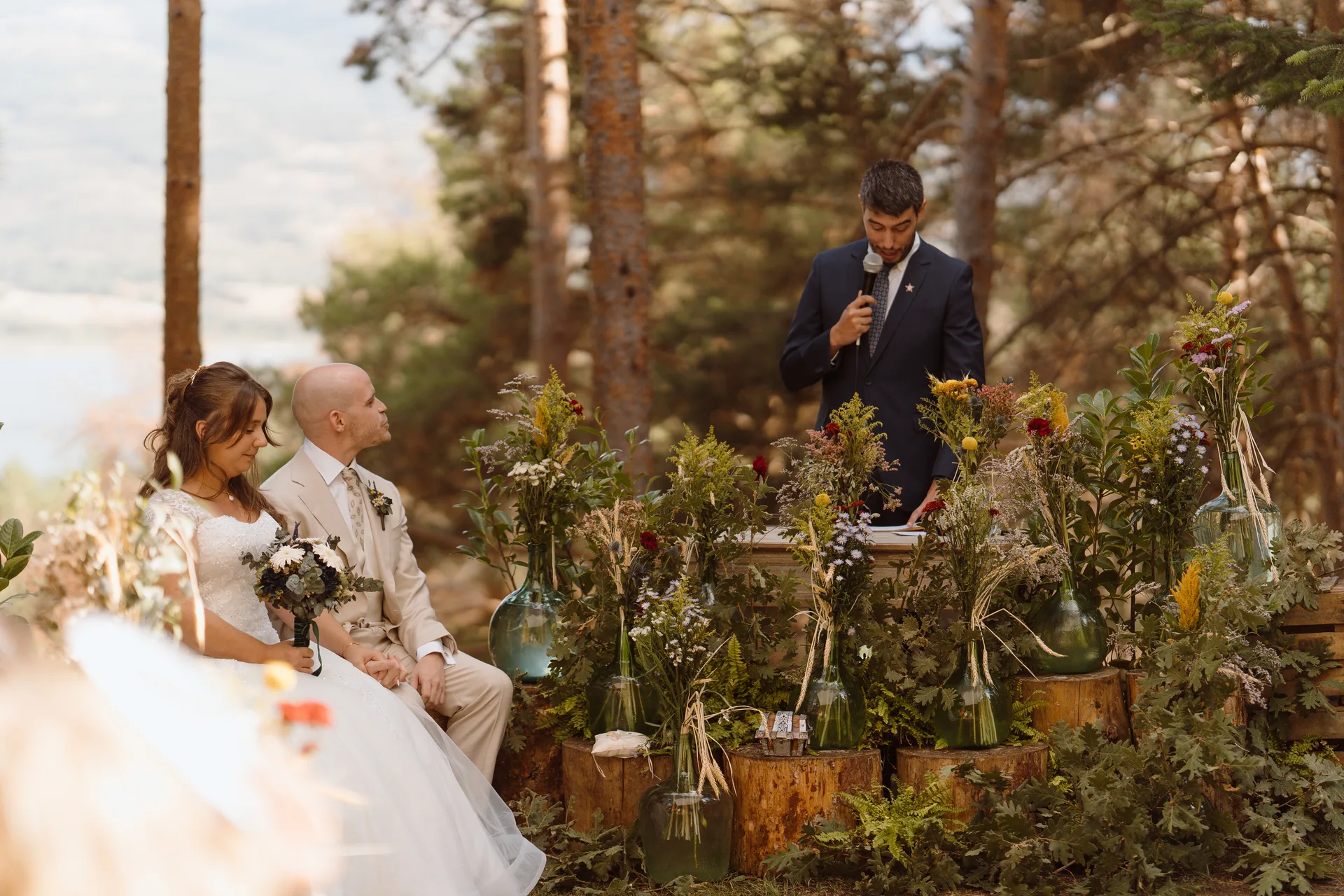 Boda de Sara y Raúl en La Granja de Lozoya