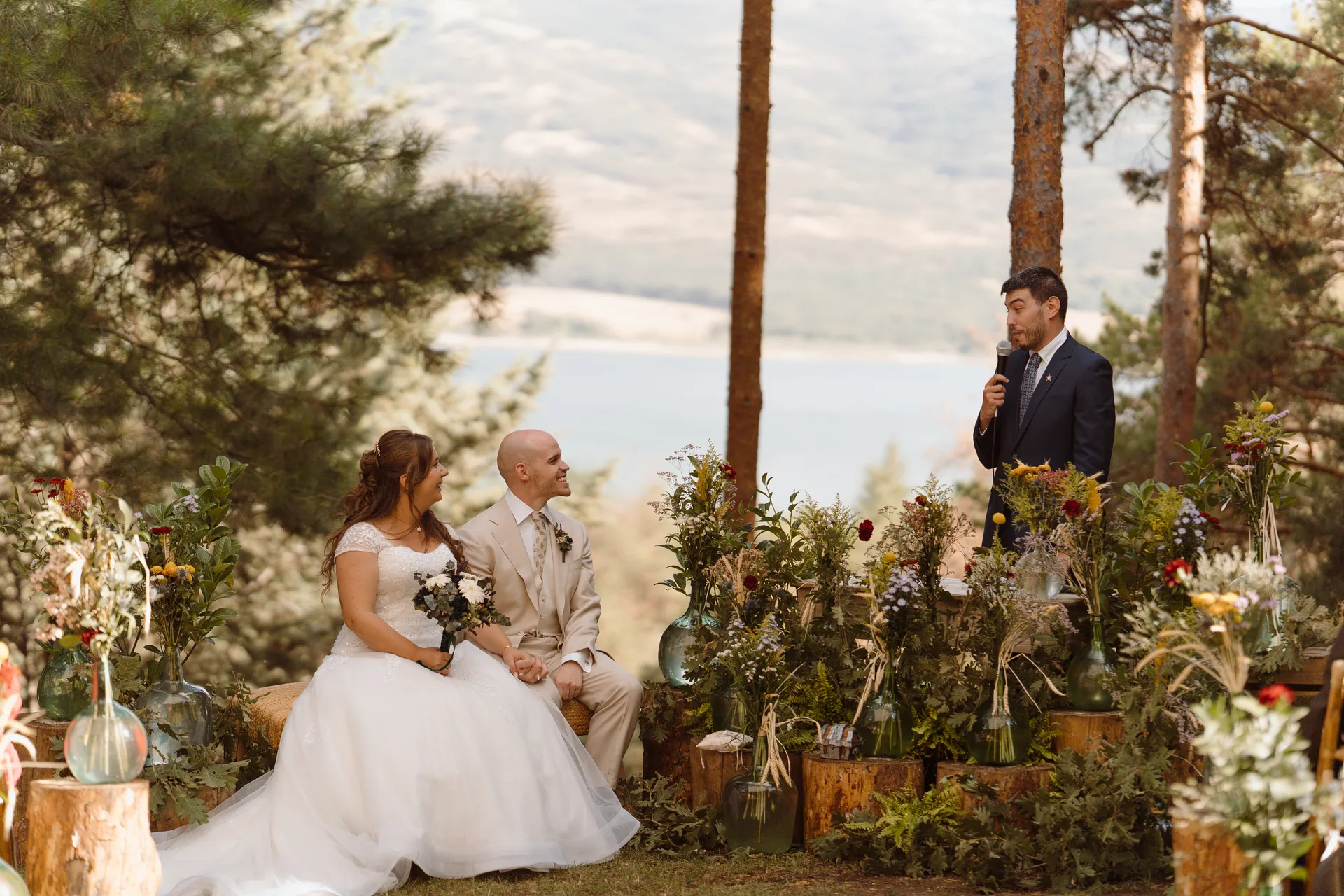 Boda de Sara y Raúl en La Granja de Lozoya