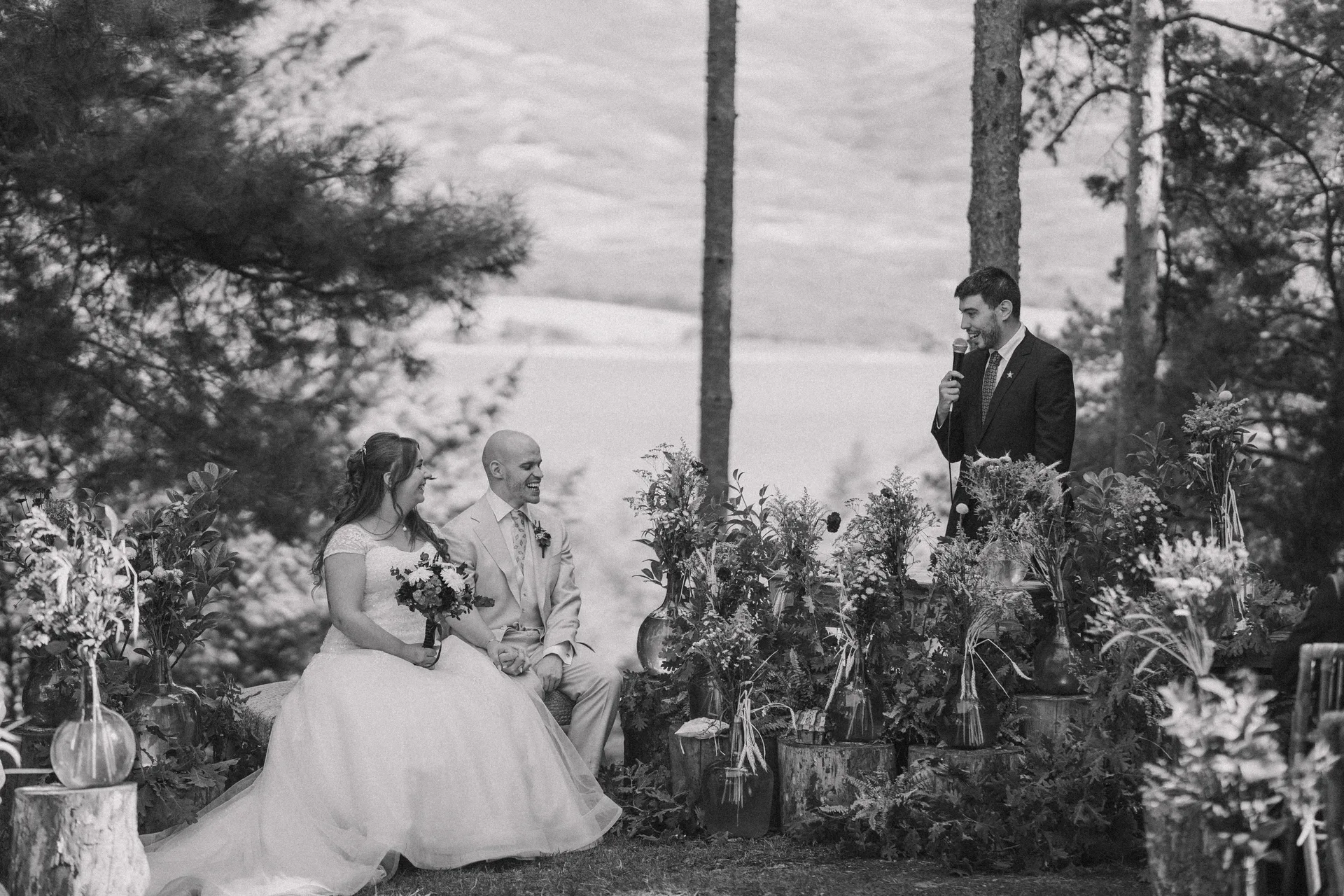Boda de Sara y Raúl en La Granja de Lozoya