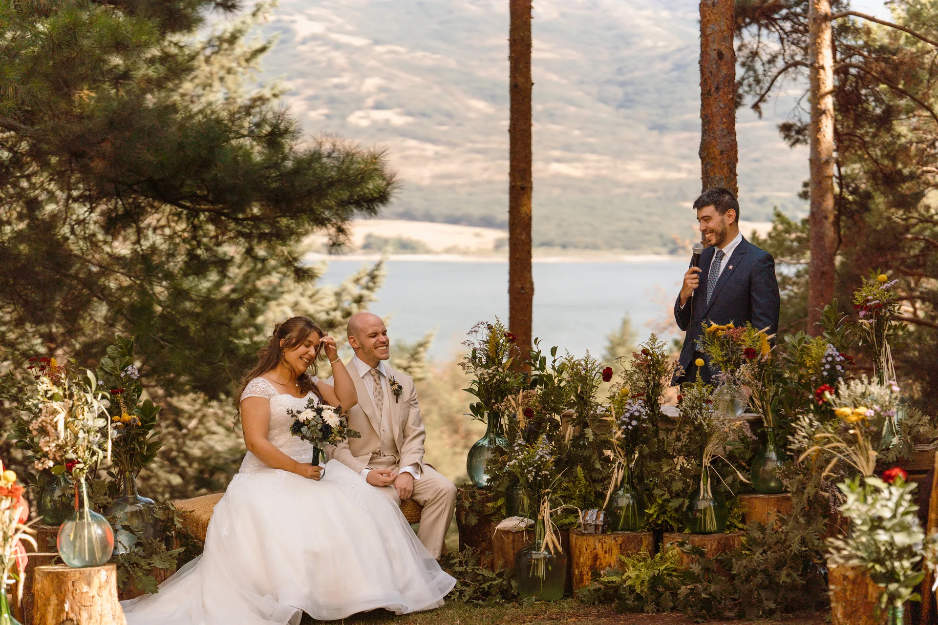 Boda de Sara y Raúl en La Granja de Lozoya