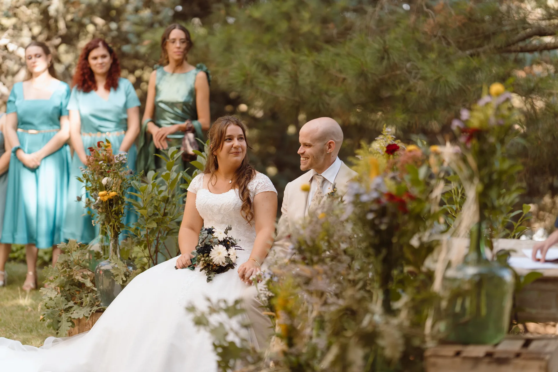 Boda de Sara y Raúl en La Granja de Lozoya