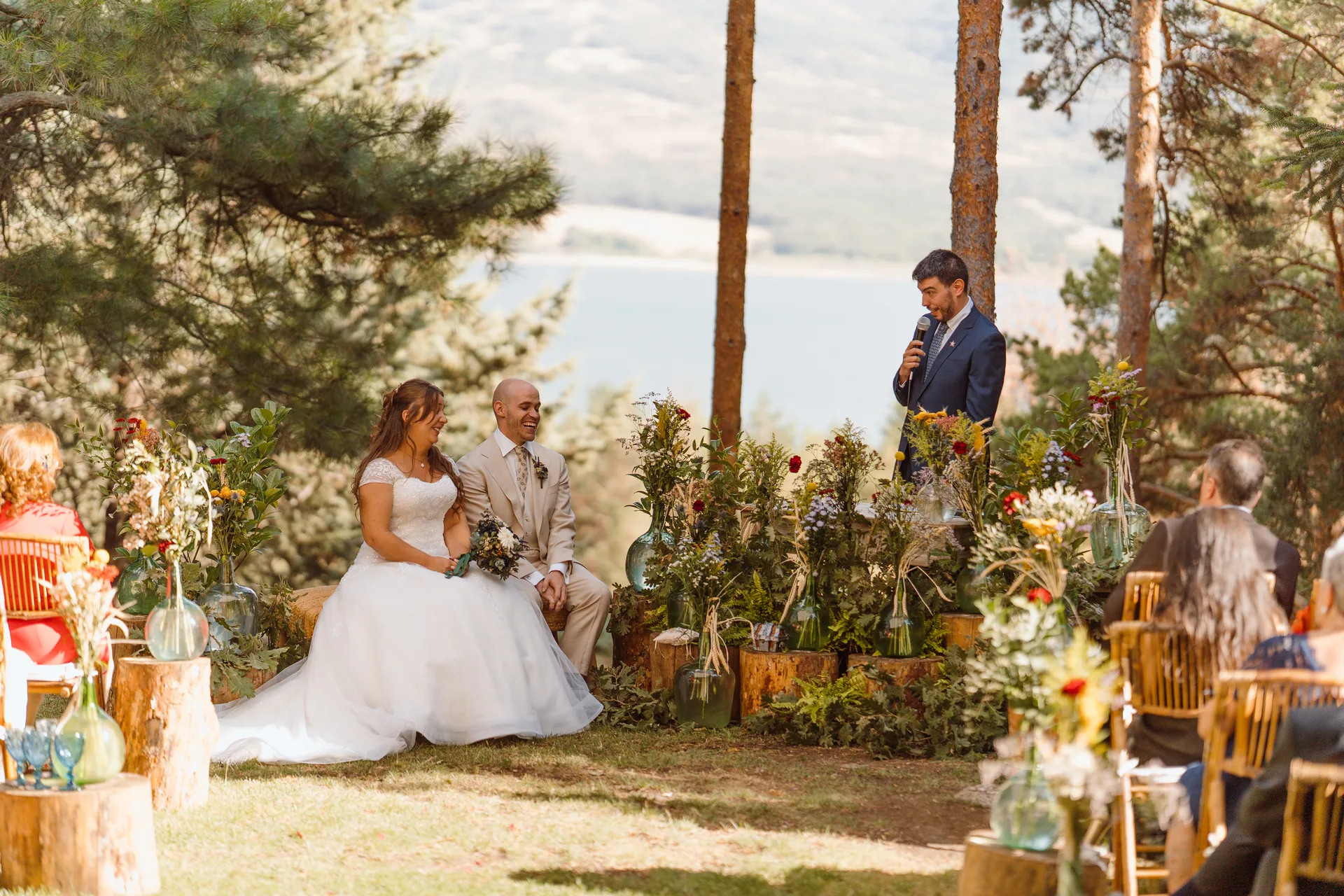 Boda de Sara y Raúl en La Granja de Lozoya