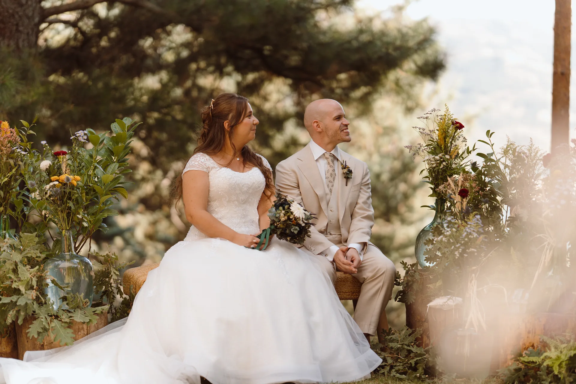 Boda de Sara y Raúl en La Granja de Lozoya