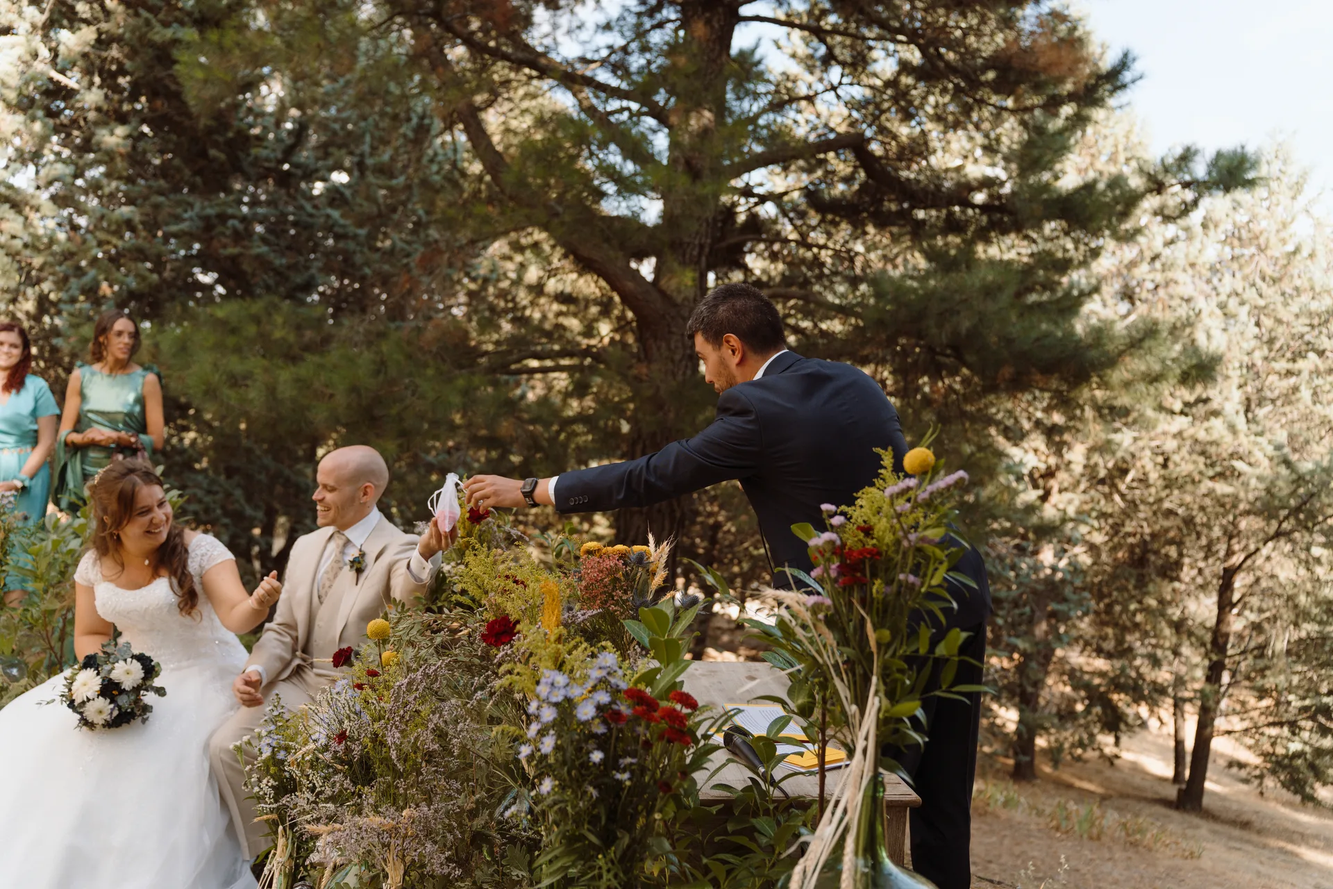 Boda de Sara y Raúl en La Granja de Lozoya