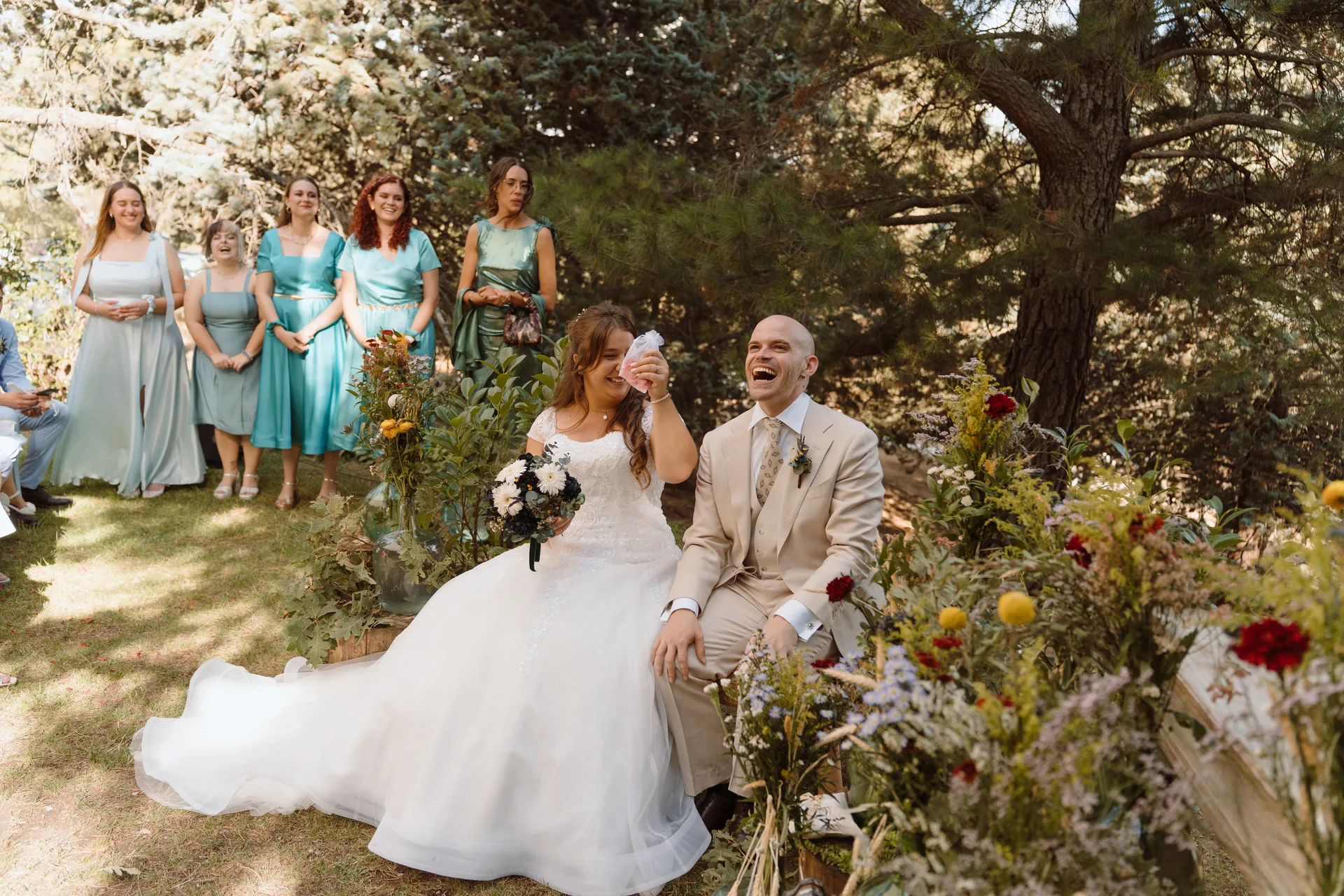 Boda de Sara y Raúl en La Granja de Lozoya