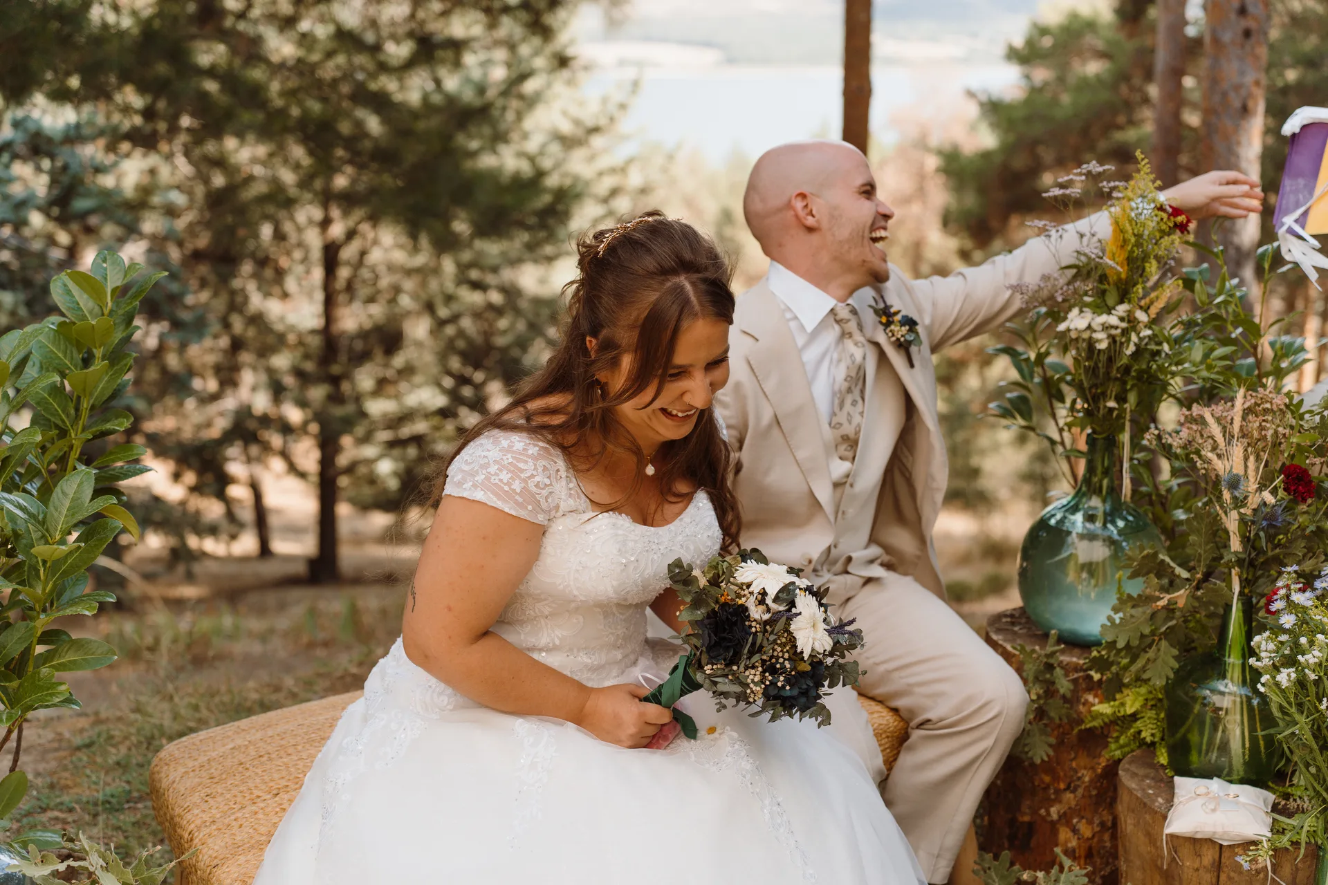 Boda de Sara y Raúl en La Granja de Lozoya