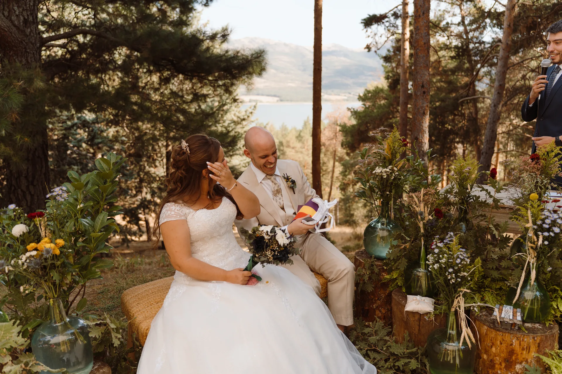 Boda de Sara y Raúl en La Granja de Lozoya