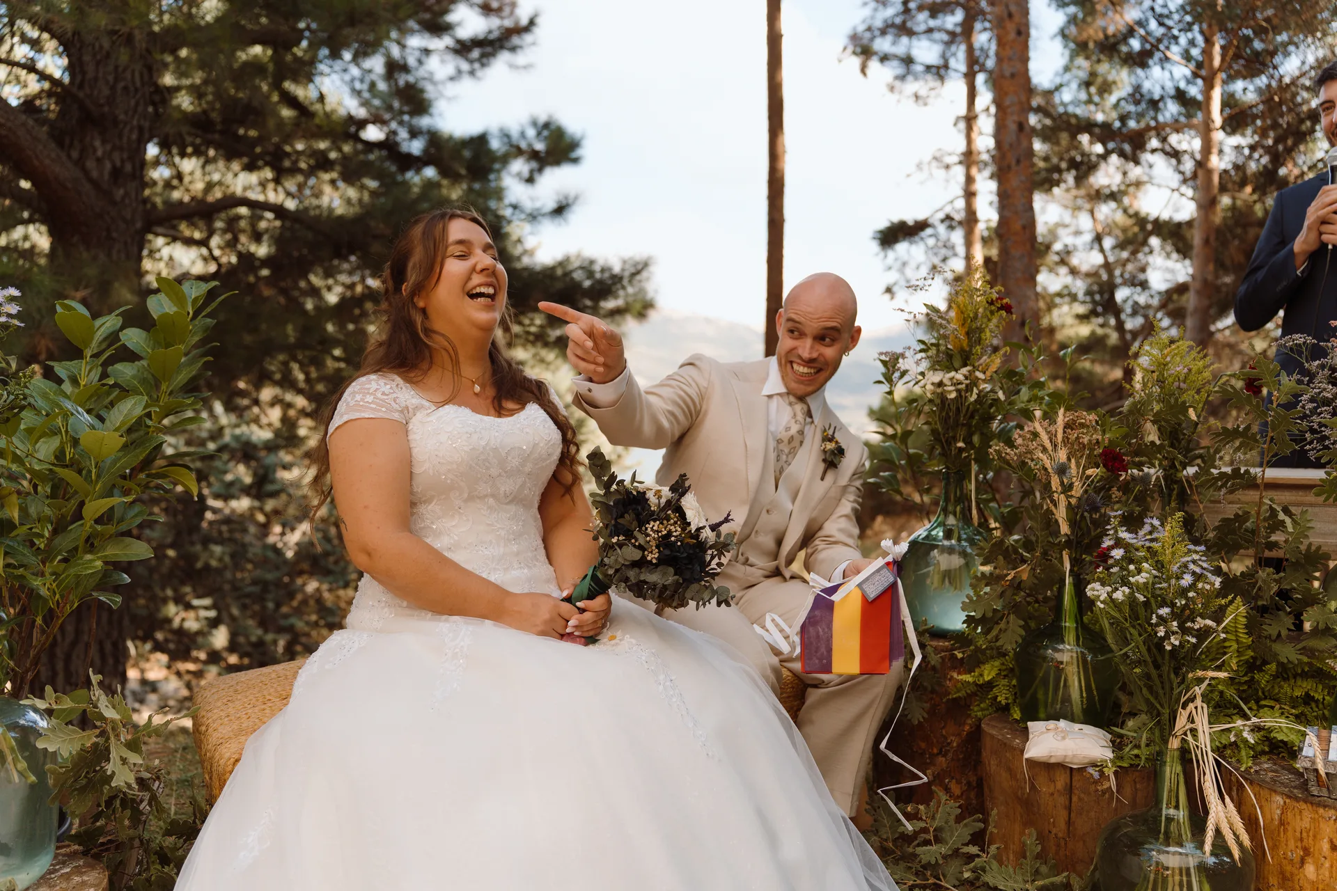 Boda de Sara y Raúl en La Granja de Lozoya