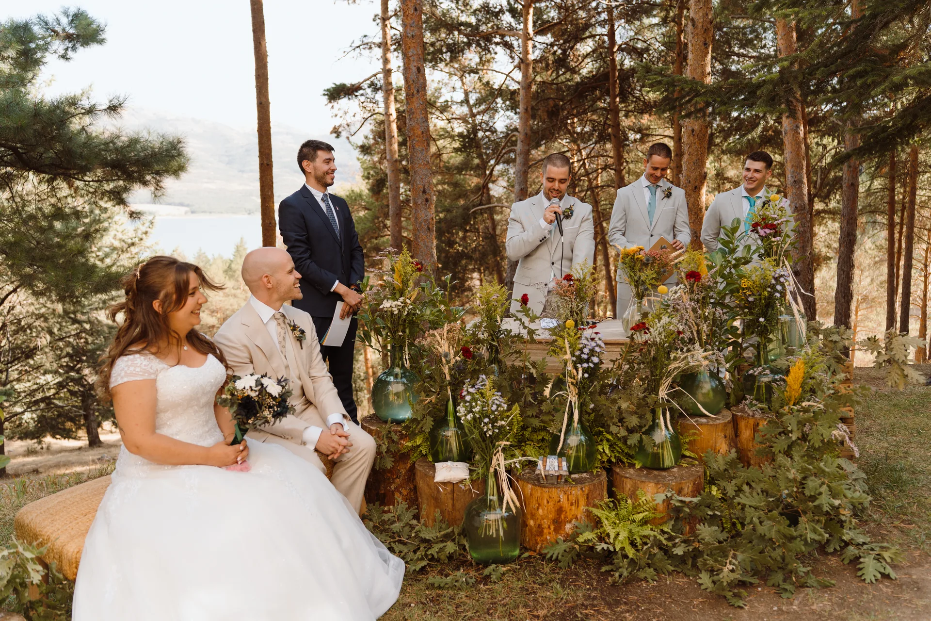 Boda de Sara y Raúl en La Granja de Lozoya