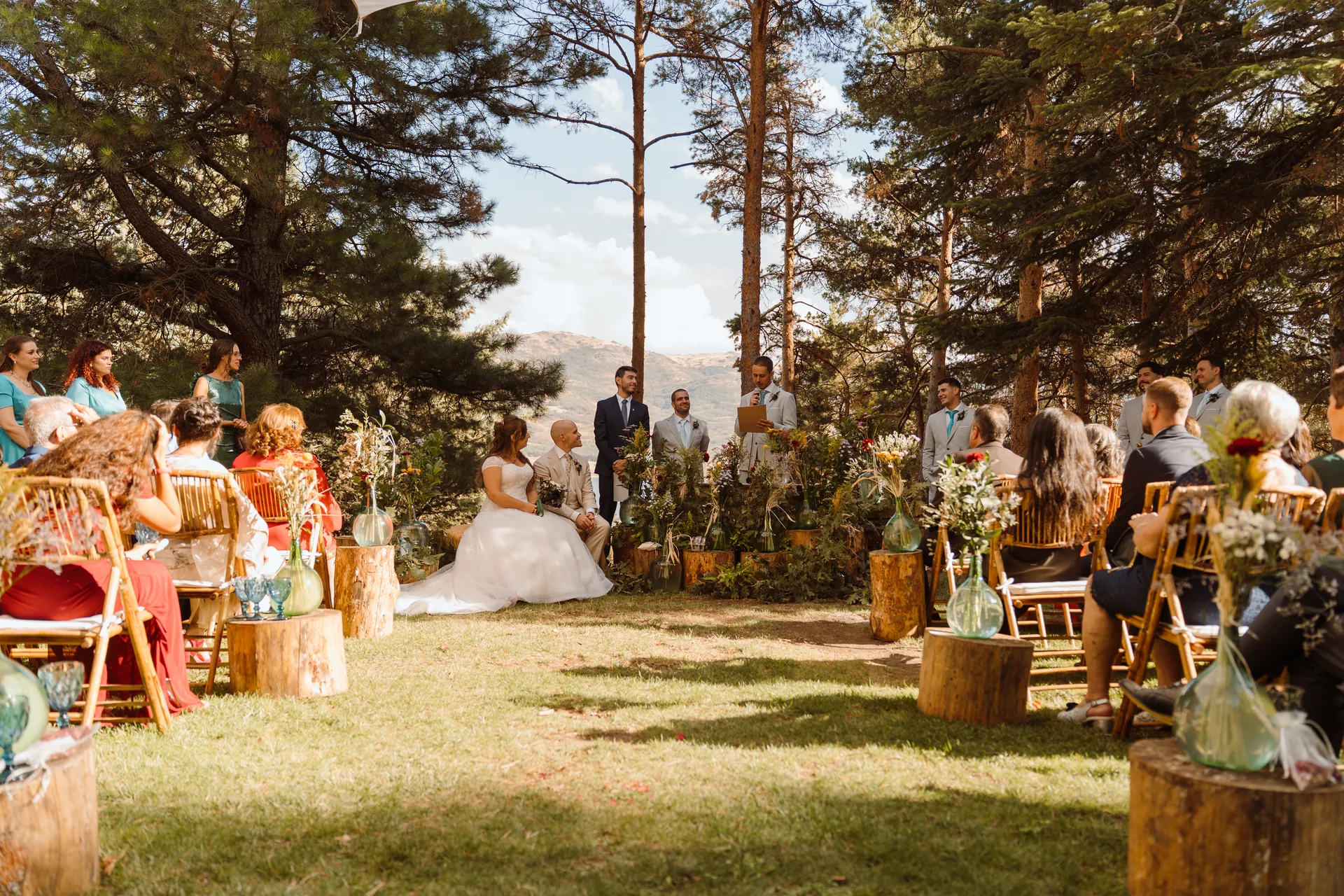 Boda de Sara y Raúl en La Granja de Lozoya