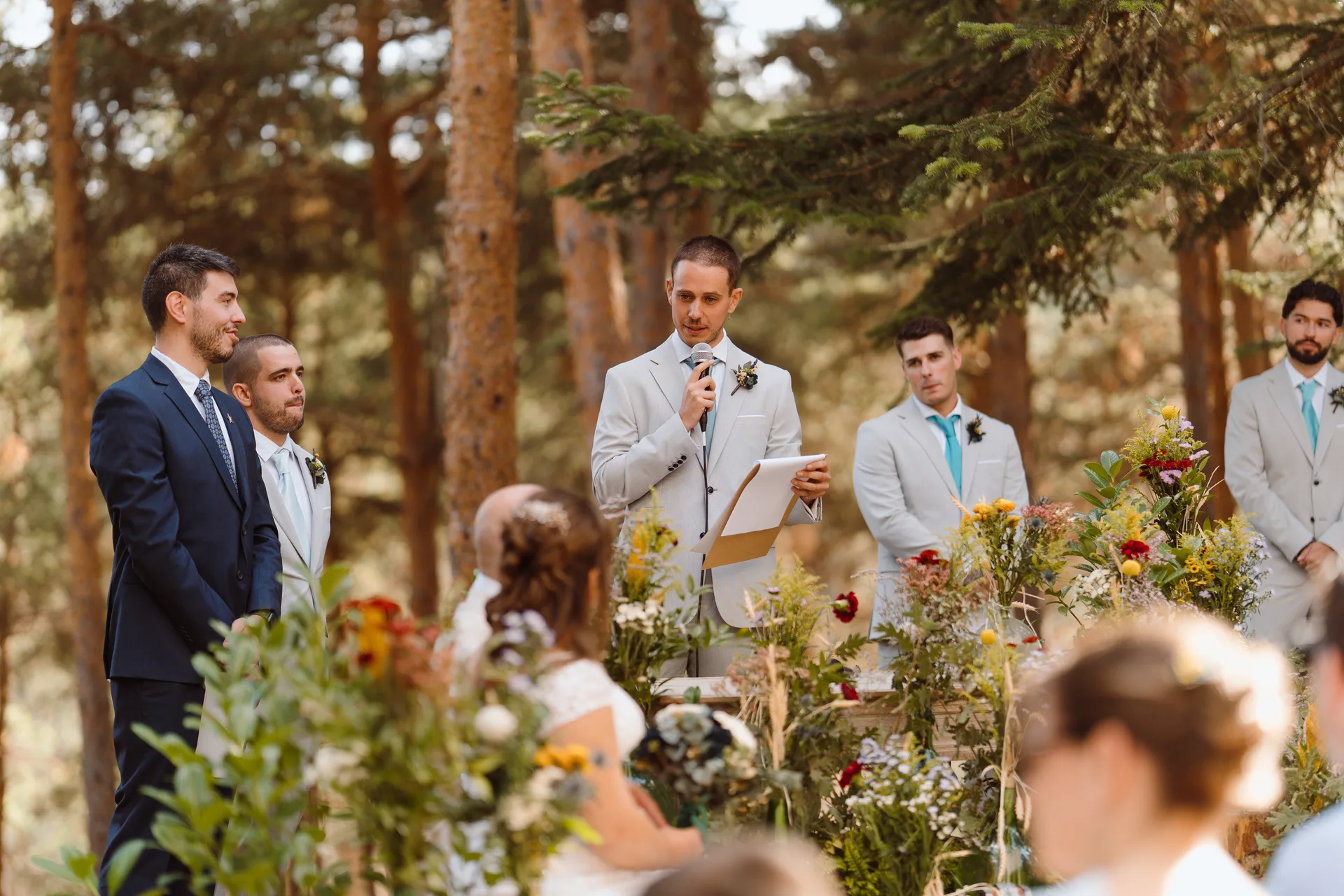 Boda de Sara y Raúl en La Granja de Lozoya