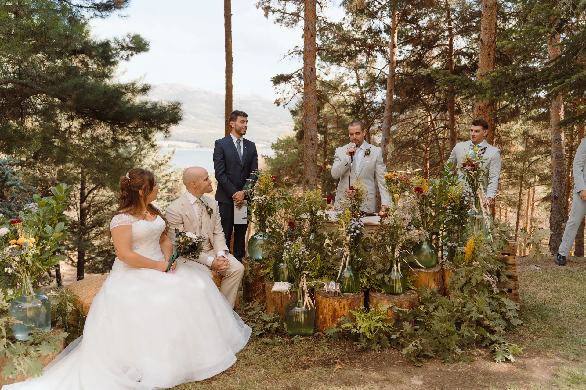 Boda de Sara y Raúl en La Granja de Lozoya