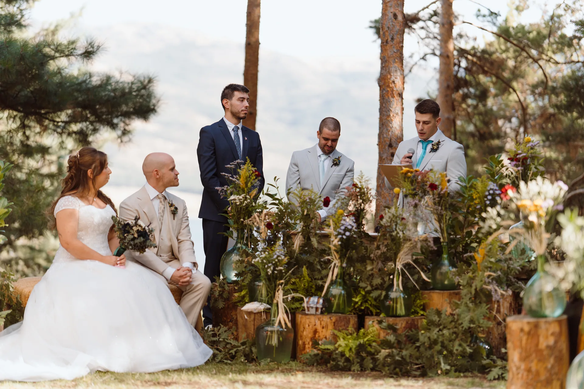 Boda de Sara y Raúl en La Granja de Lozoya