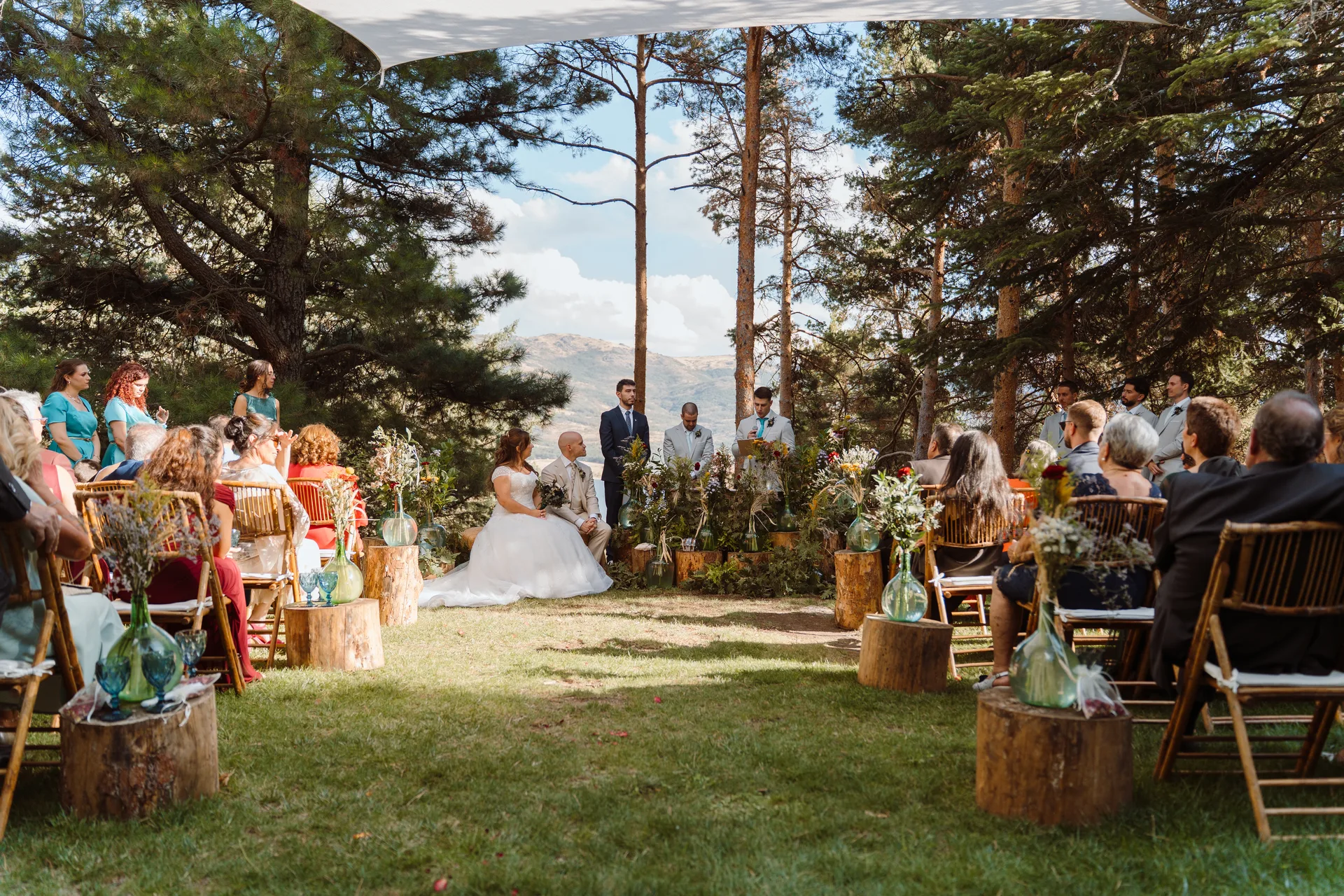 Boda de Sara y Raúl en La Granja de Lozoya