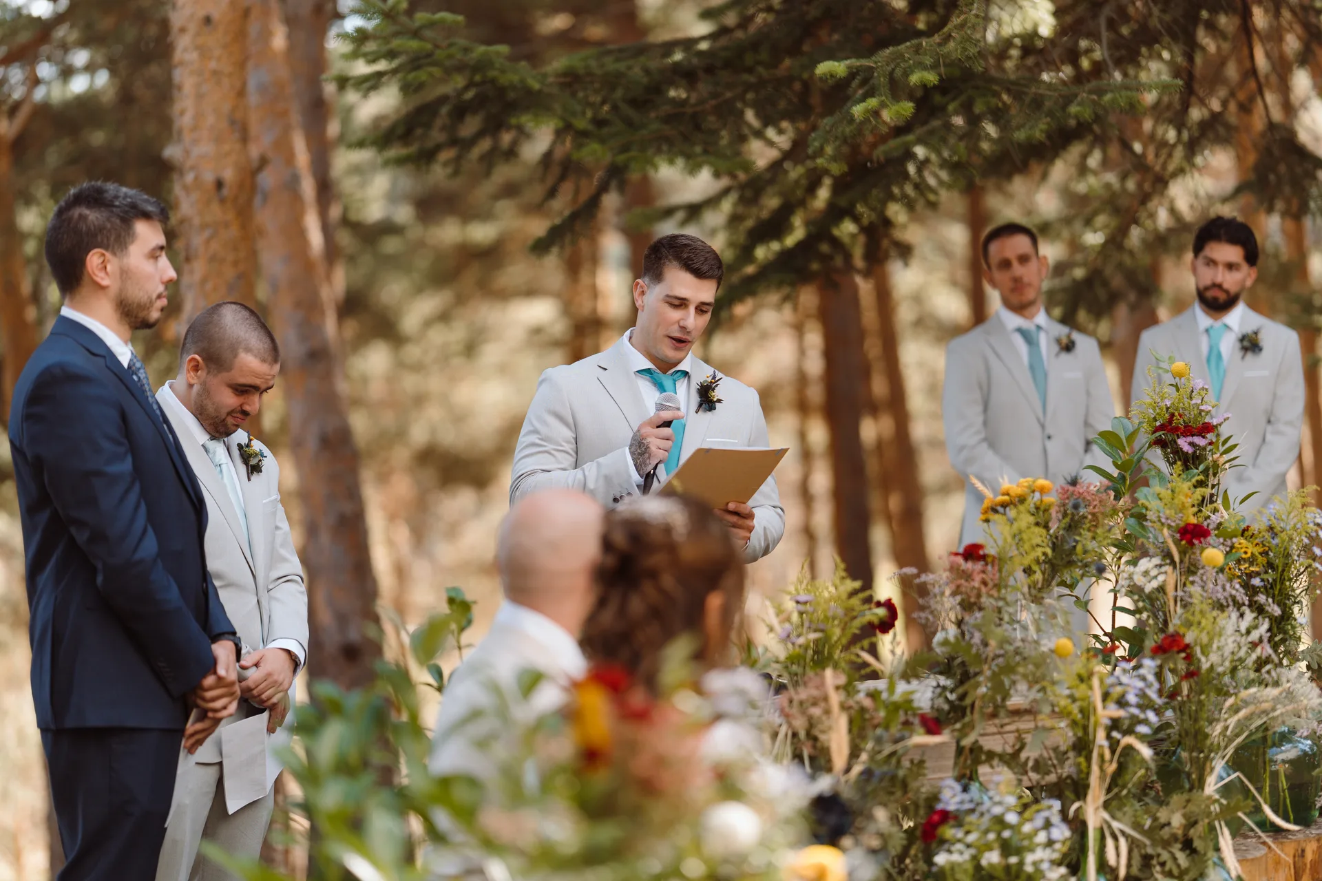 Boda de Sara y Raúl en La Granja de Lozoya