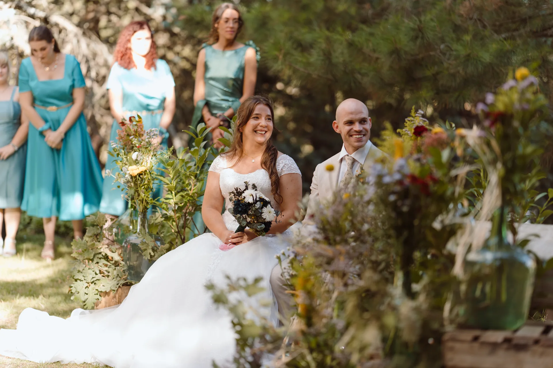Boda de Sara y Raúl en La Granja de Lozoya