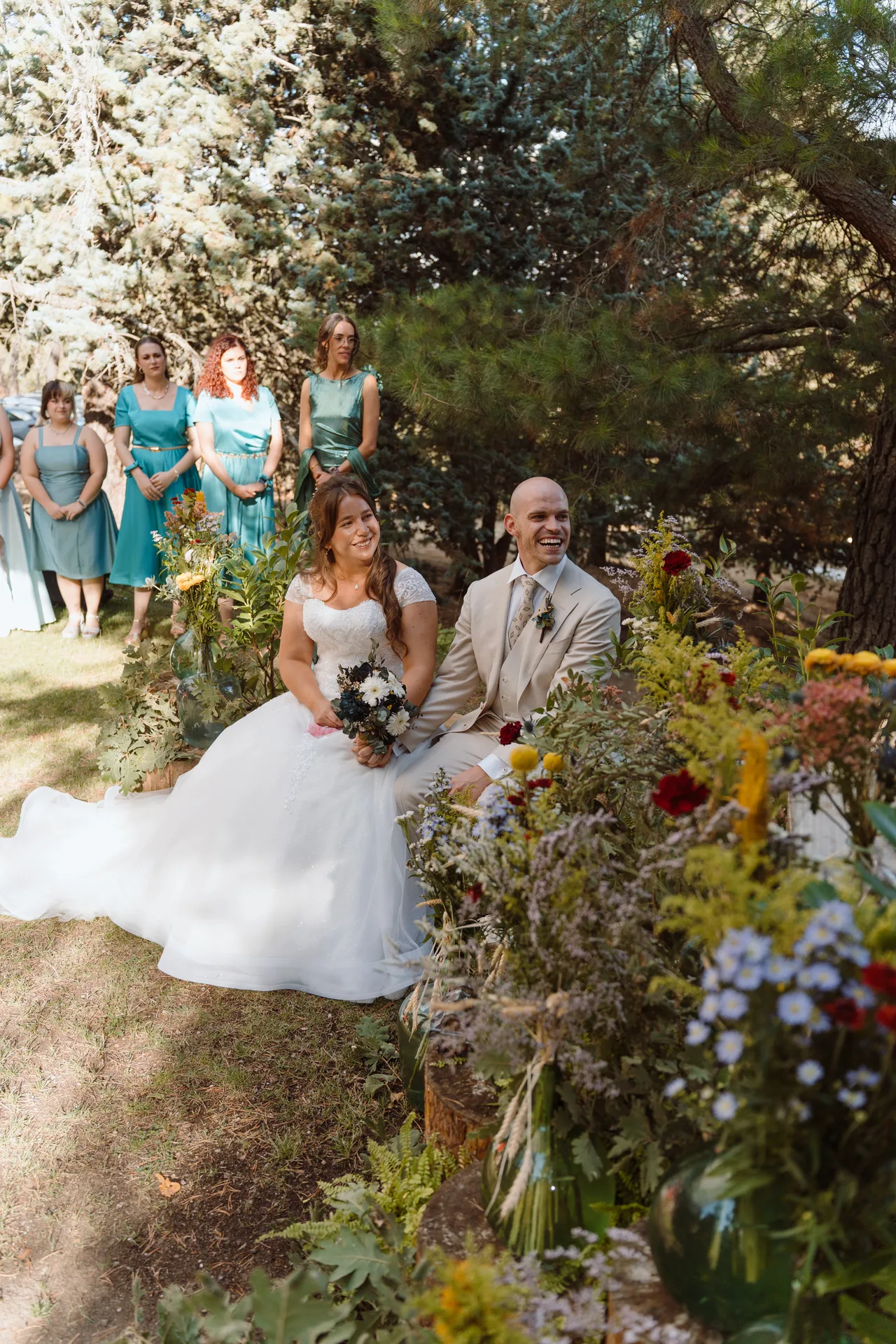 Boda de Sara y Raúl en La Granja de Lozoya