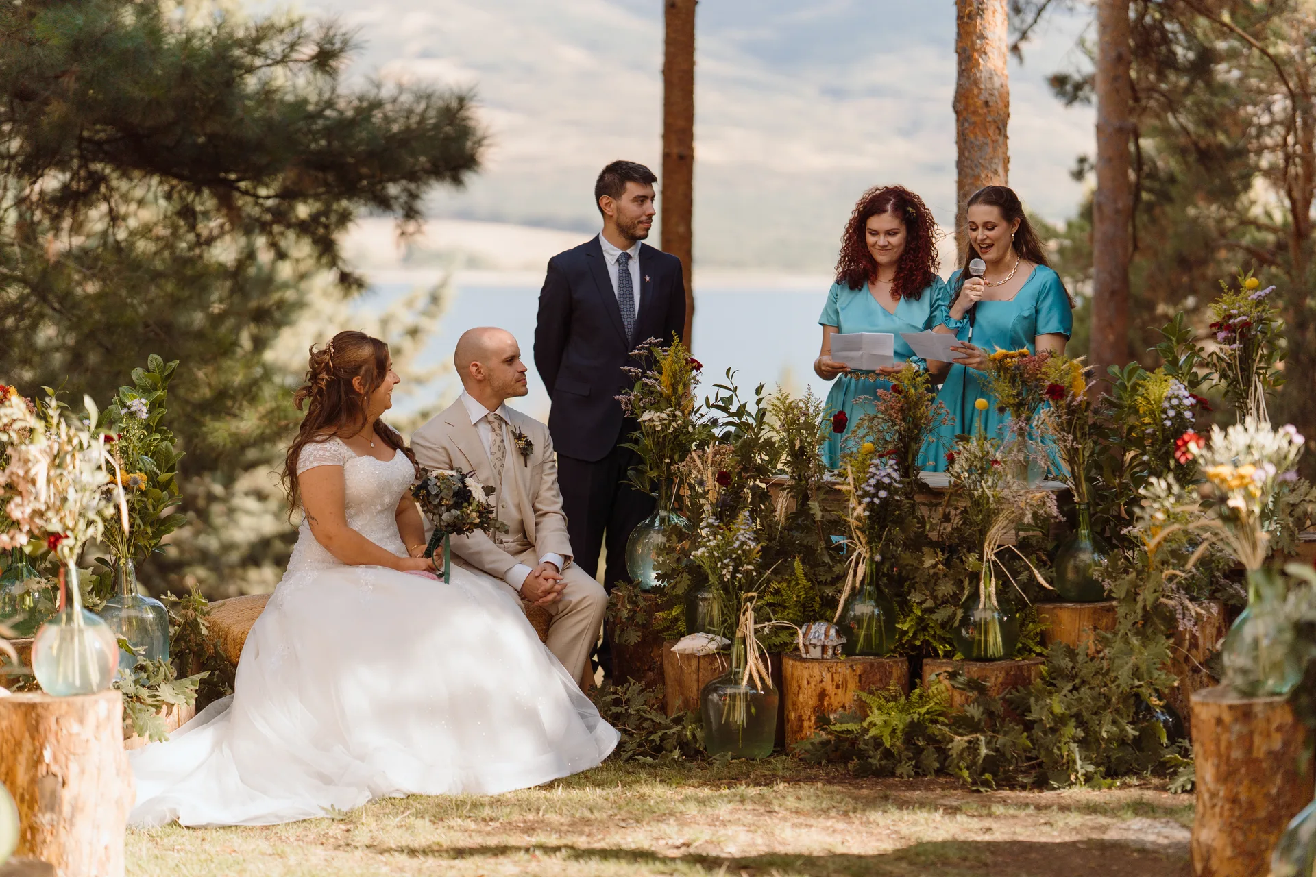 Boda de Sara y Raúl en La Granja de Lozoya
