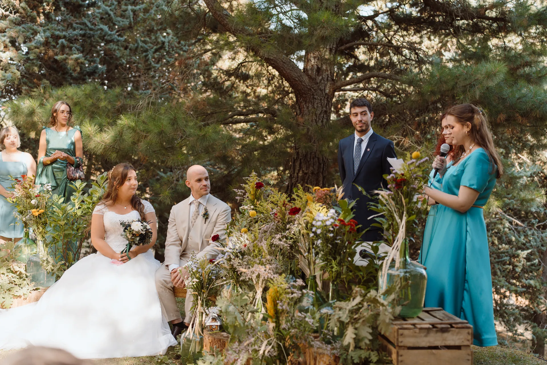 Boda de Sara y Raúl en La Granja de Lozoya