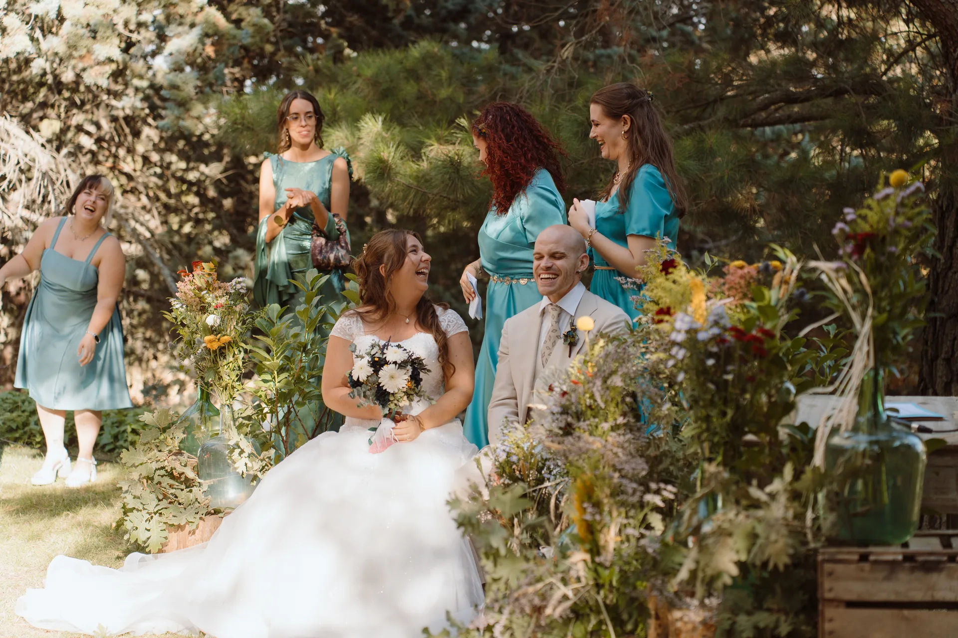 Boda de Sara y Raúl en La Granja de Lozoya