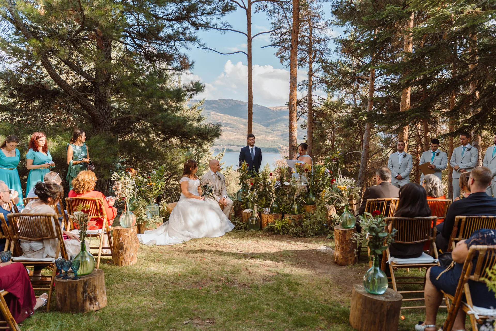 Boda de Sara y Raúl en La Granja de Lozoya