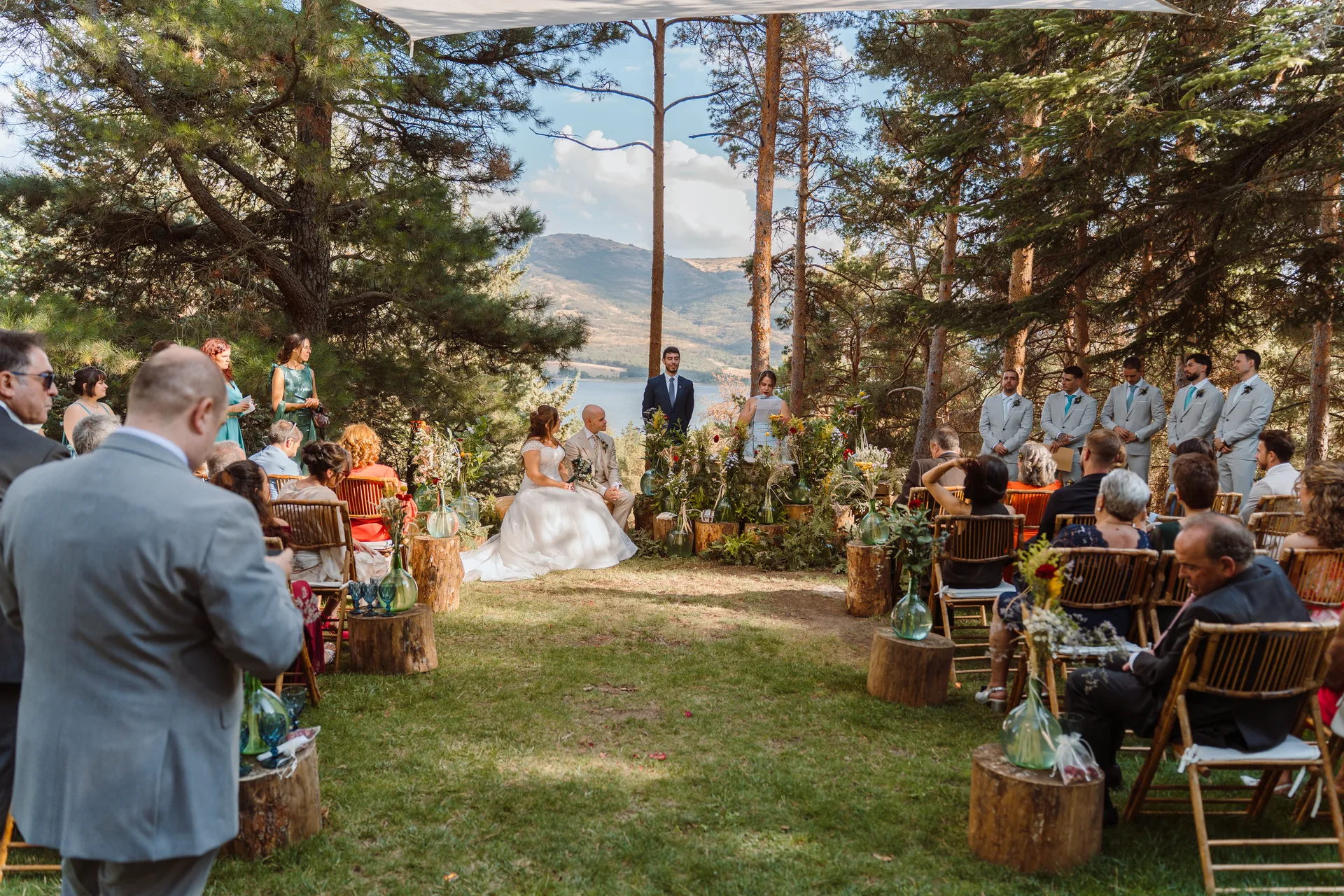 Boda de Sara y Raúl en La Granja de Lozoya