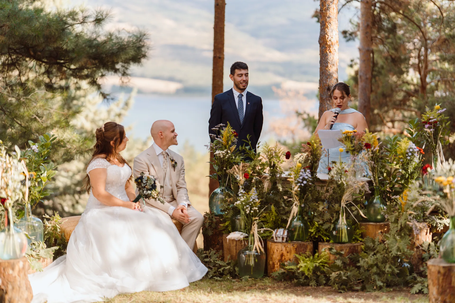 Boda de Sara y Raúl en La Granja de Lozoya