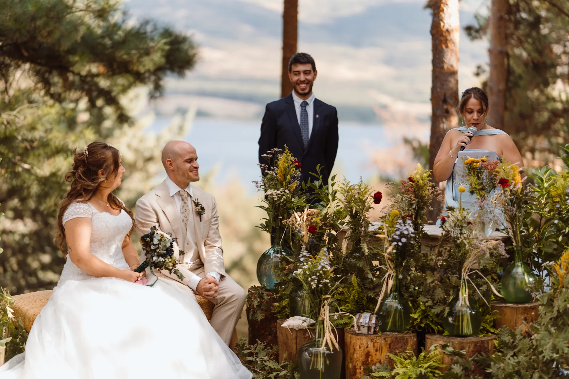 Boda de Sara y Raúl en La Granja de Lozoya