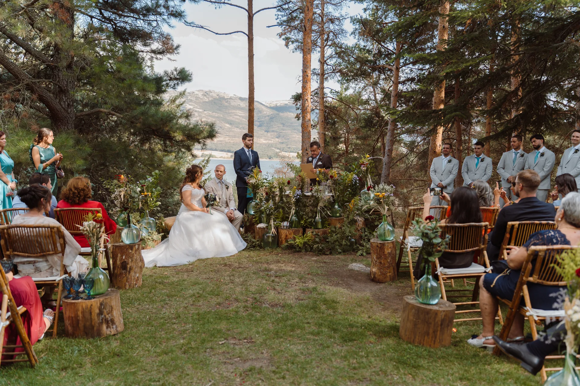 Boda de Sara y Raúl en La Granja de Lozoya