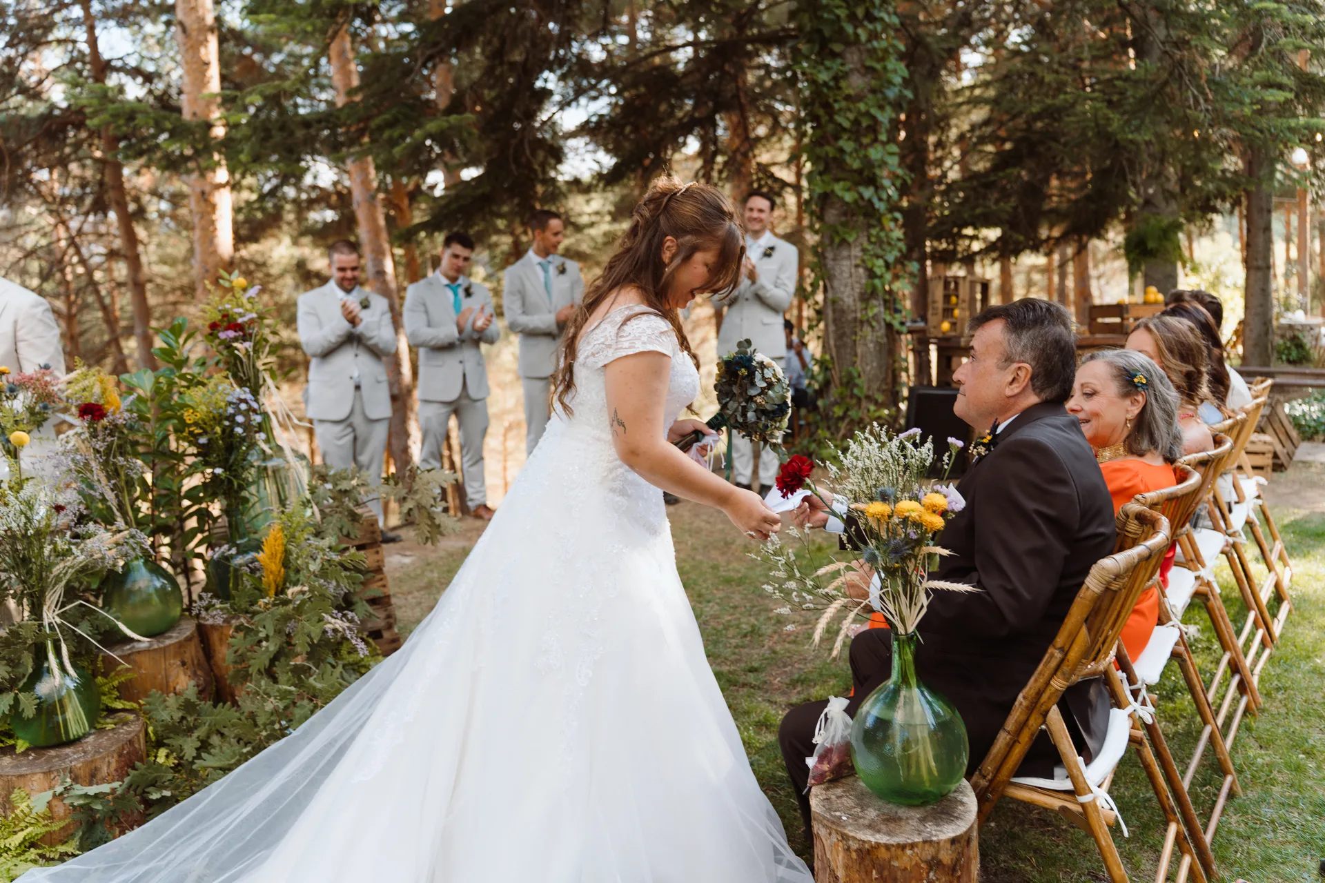 Boda de Sara y Raúl en La Granja de Lozoya