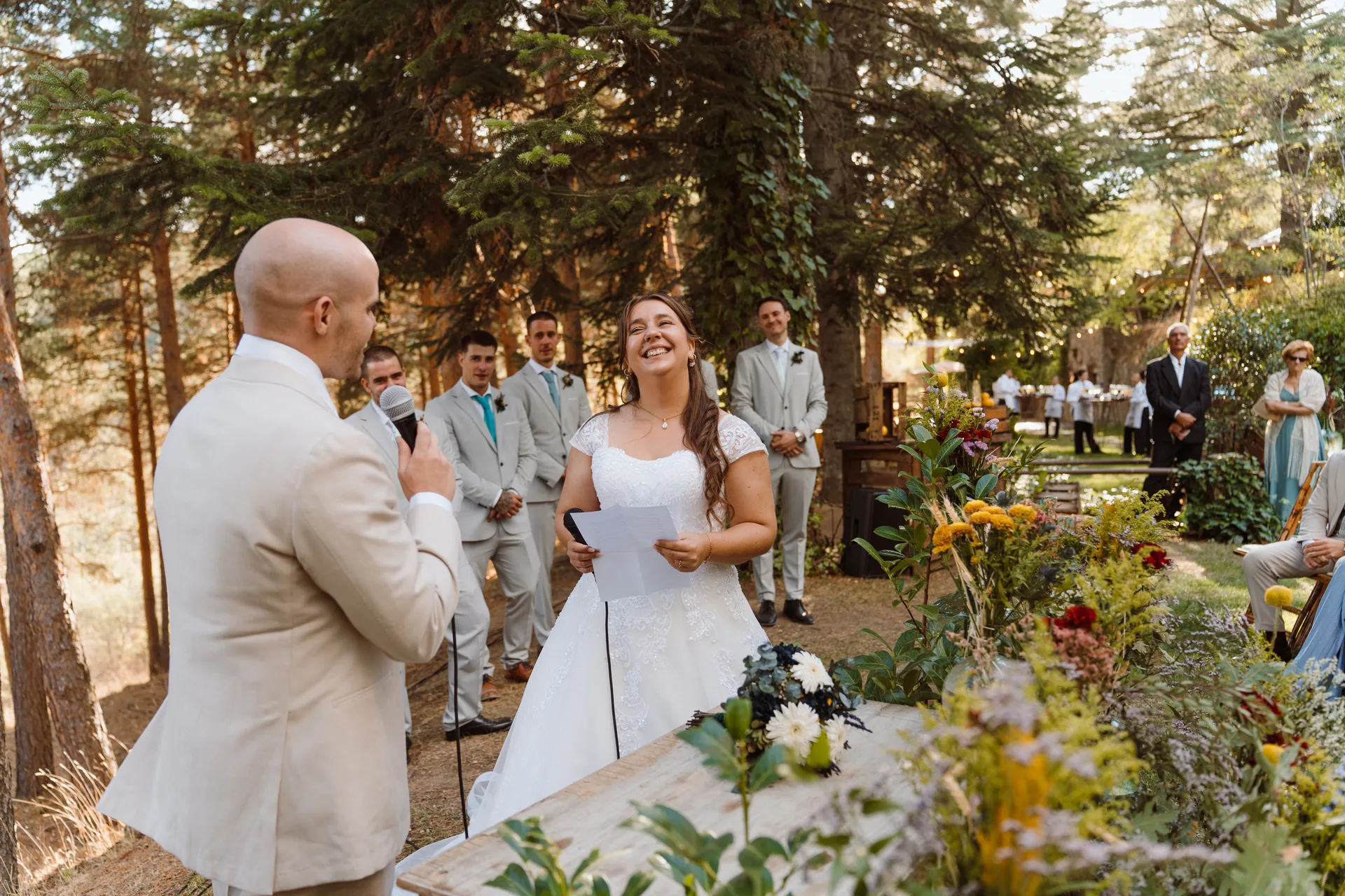 Boda de Sara y Raúl en La Granja de Lozoya