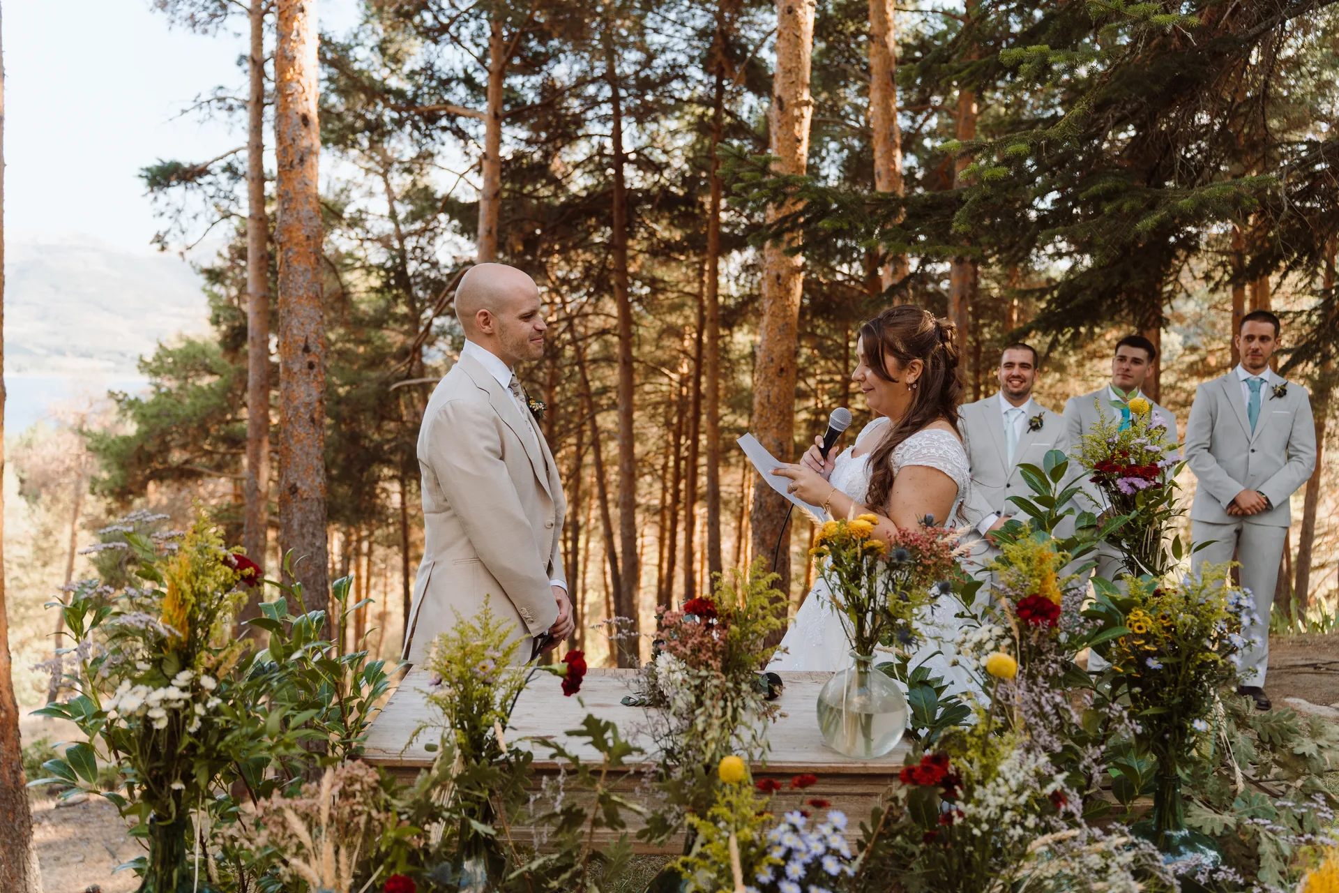 Boda de Sara y Raúl en La Granja de Lozoya